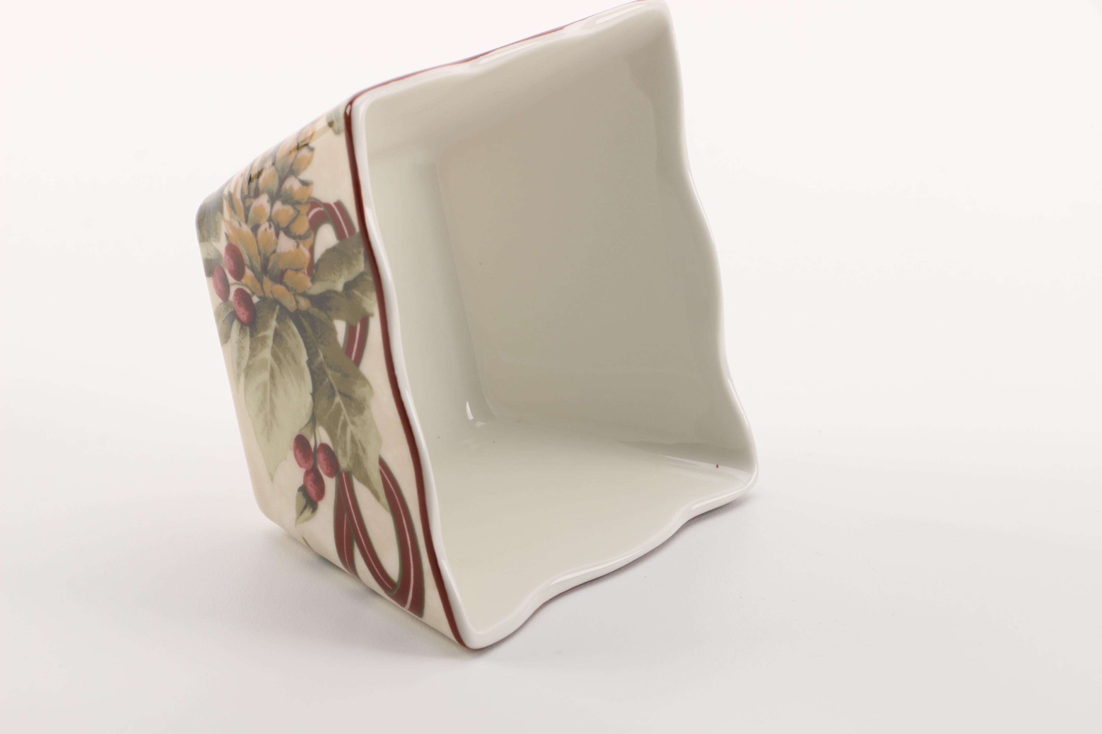 222 Fifth "Yuletide Celebration" Bowl