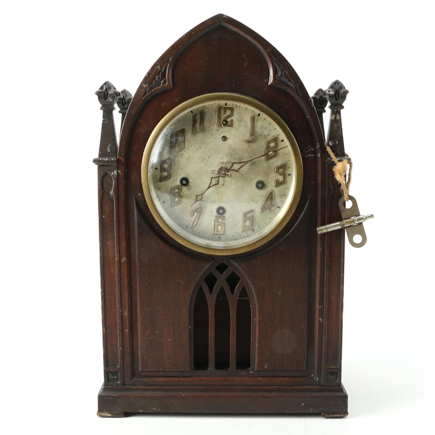 New Haven Clock Co. "Abbey" Mantel Clock