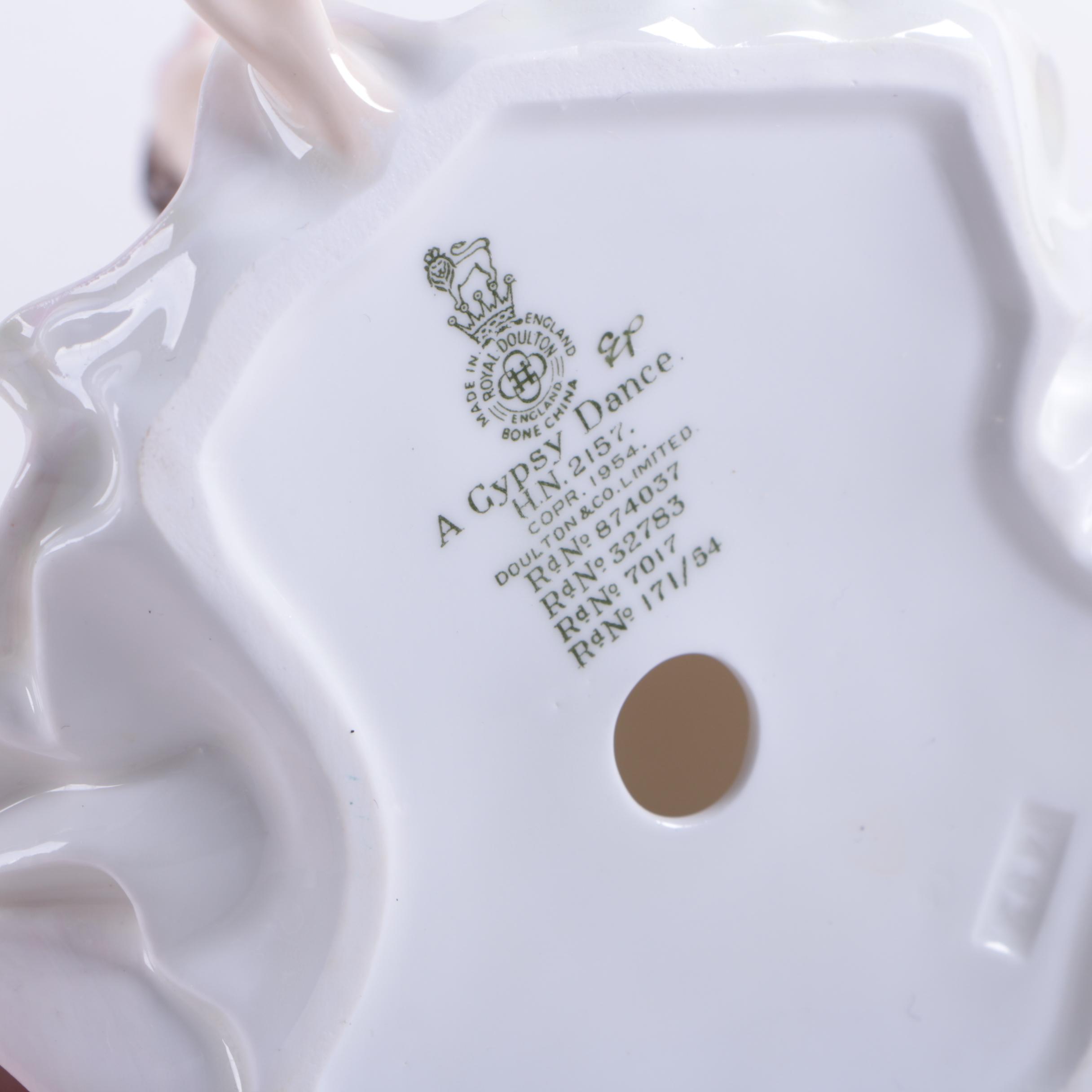 Royal Doulton "A Gypsy Dance" Figurine