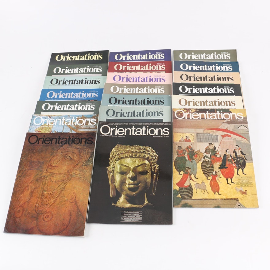 1971 - 1983 "Orientations" Magazines