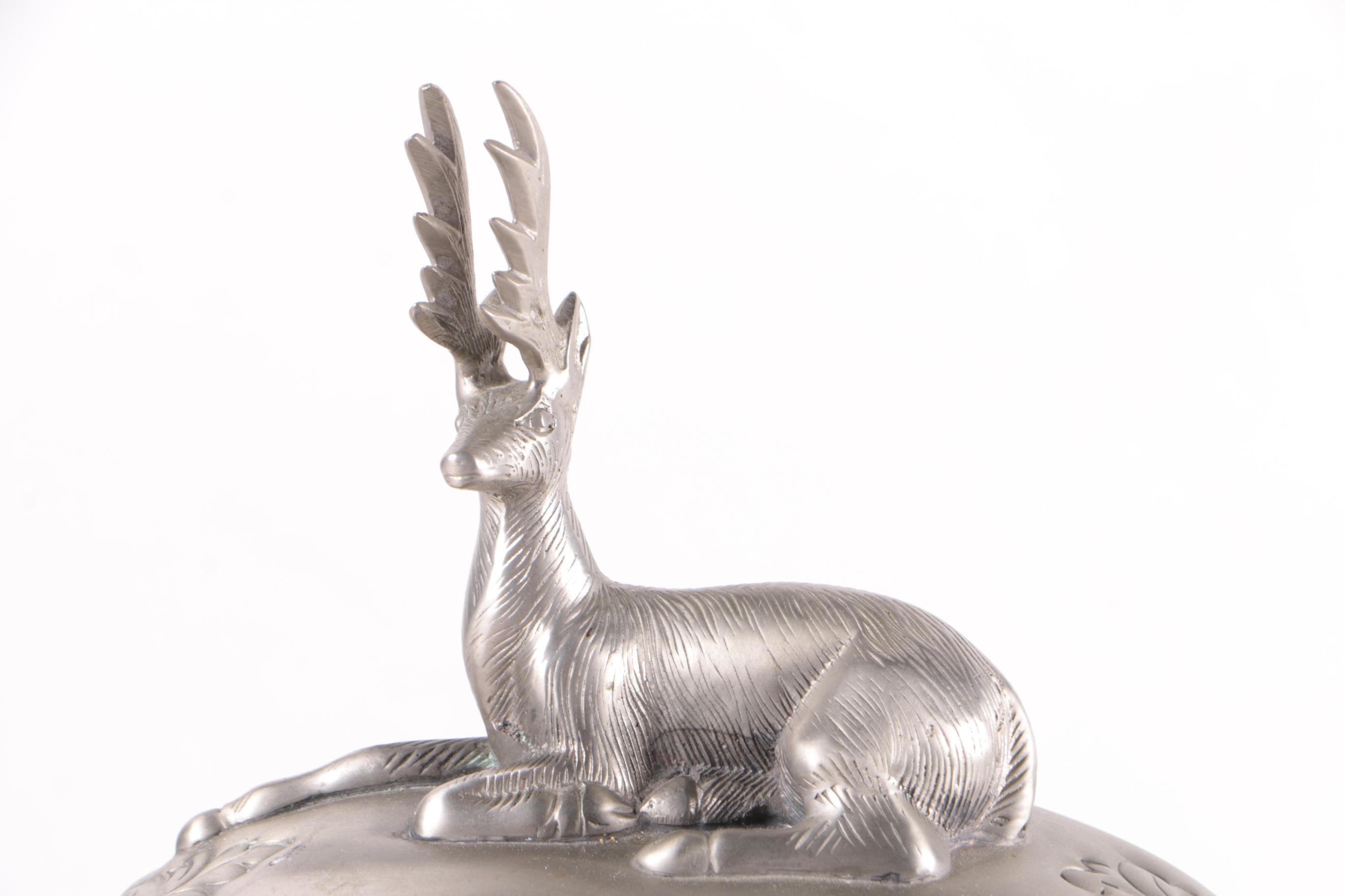 Late Victorian Style Stag Soup Tureen