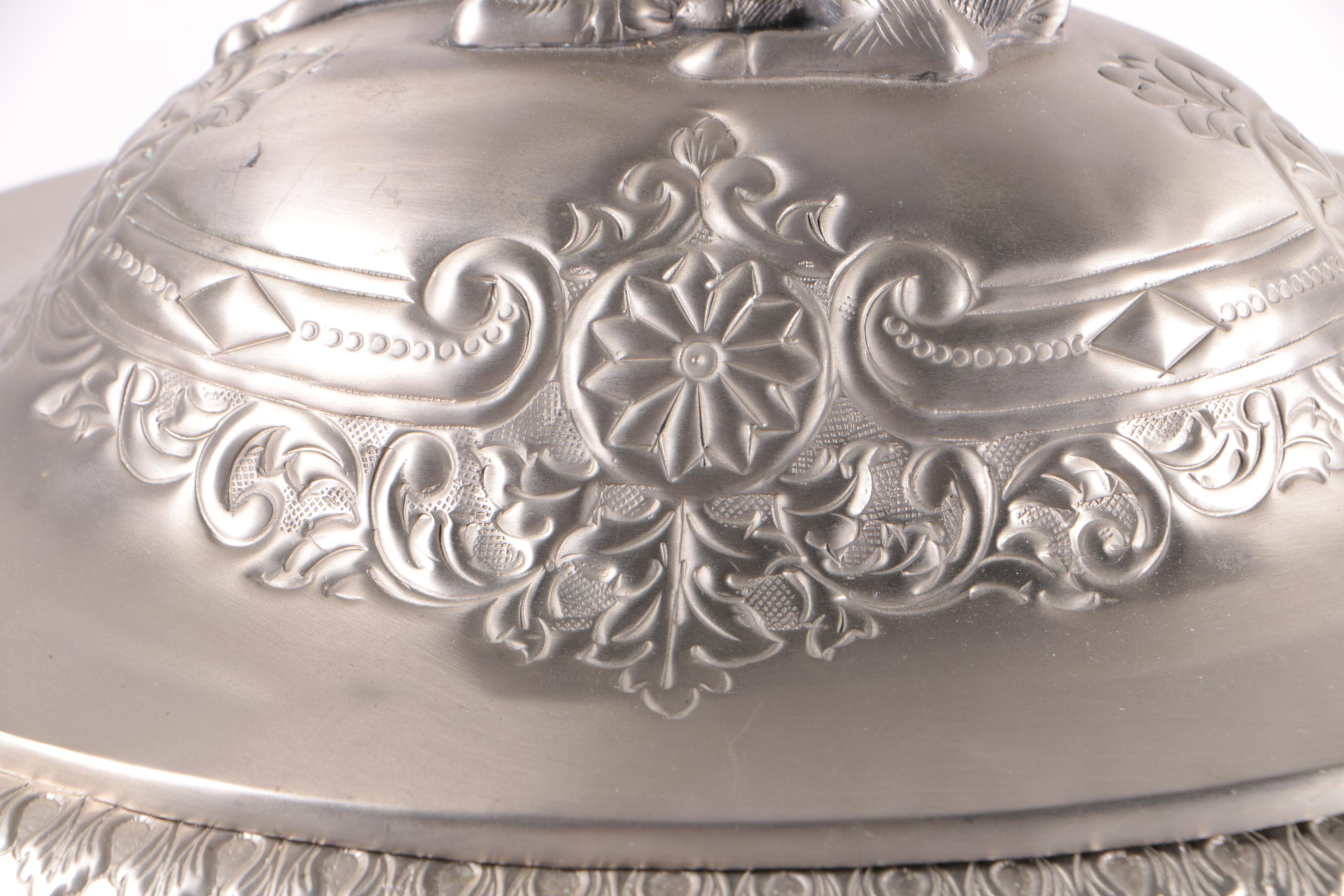 Late Victorian Style Stag Soup Tureen