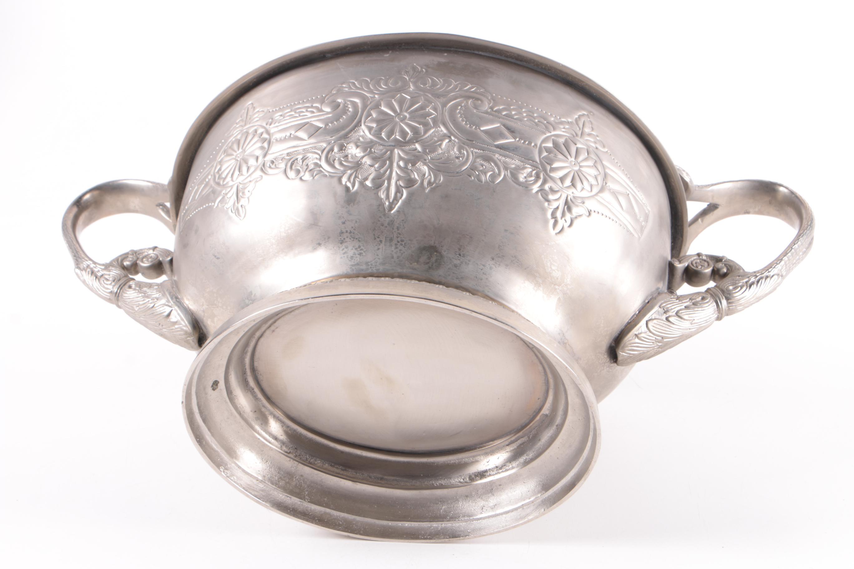 Late Victorian Style Stag Soup Tureen