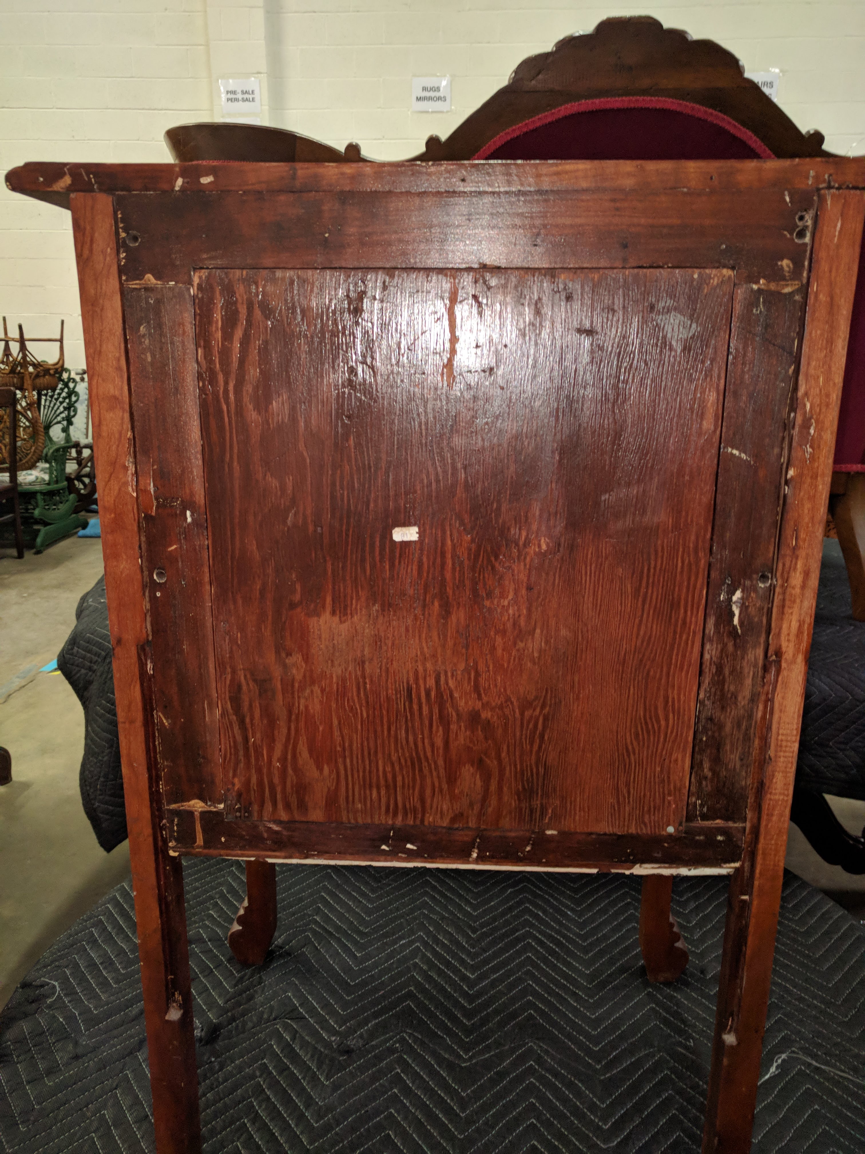 Late Victorian Sycamore Cabinet