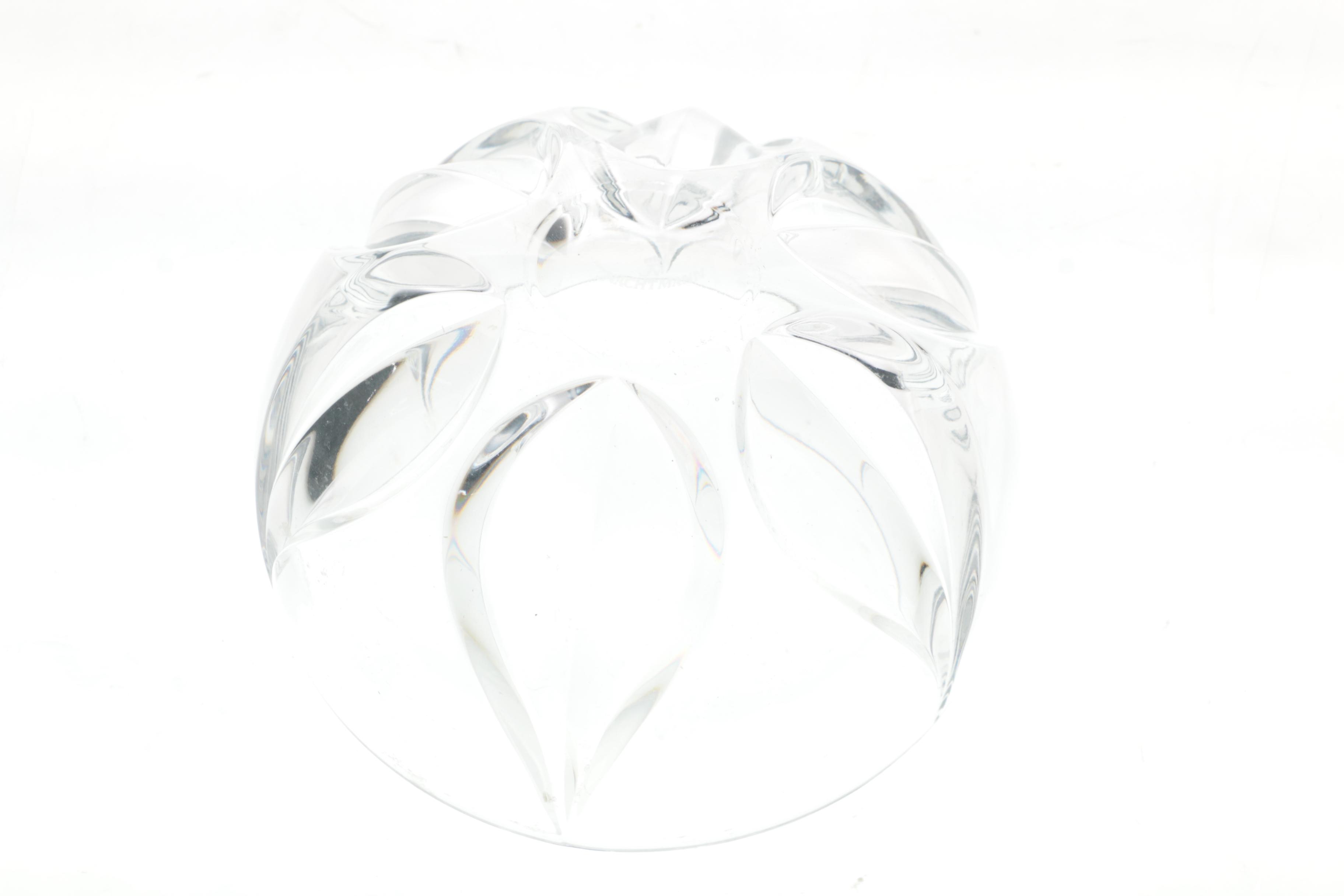 Crystal Serveware and Décor including Orrefors
