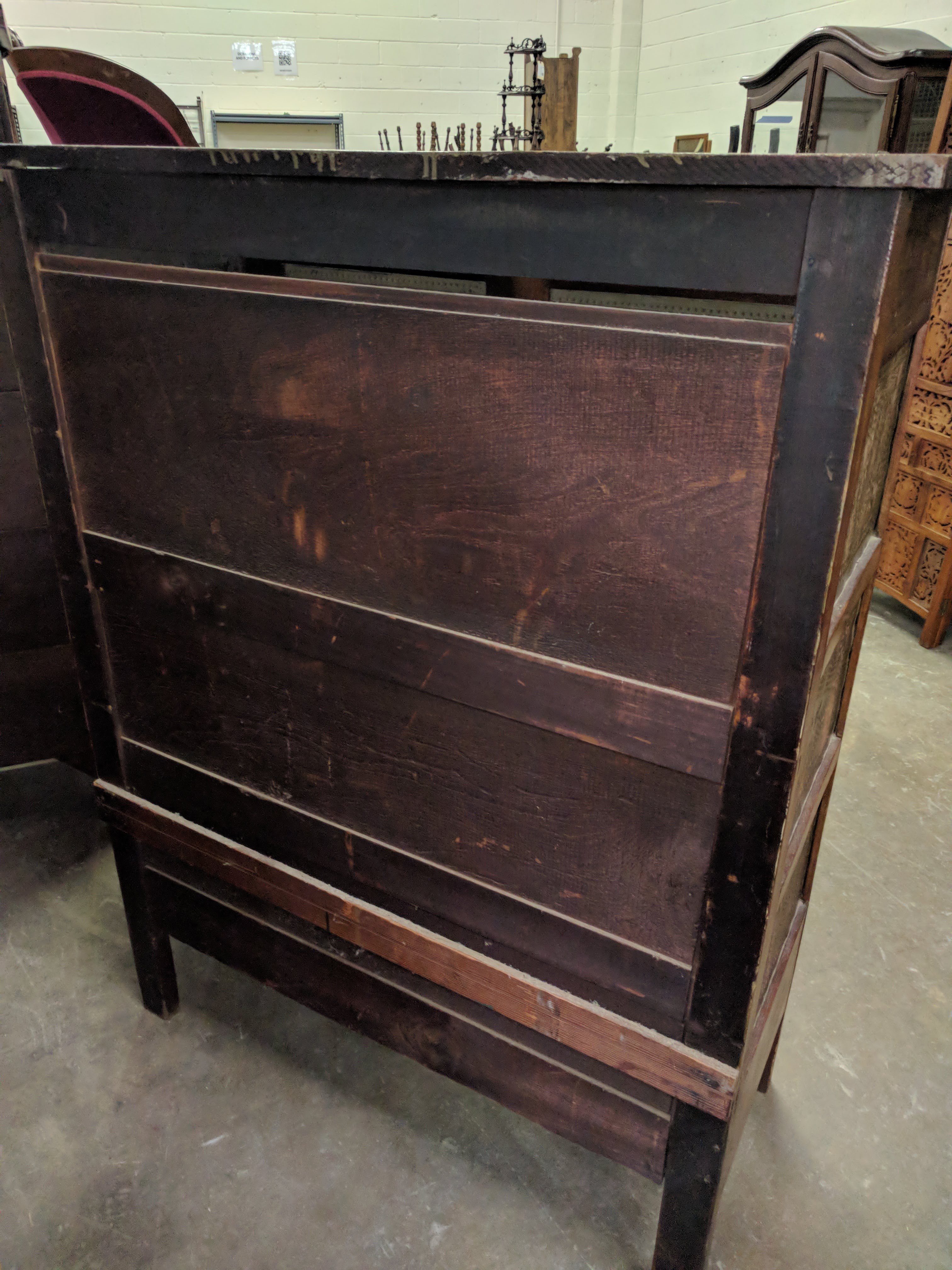 Antique Poplar Pie Safe