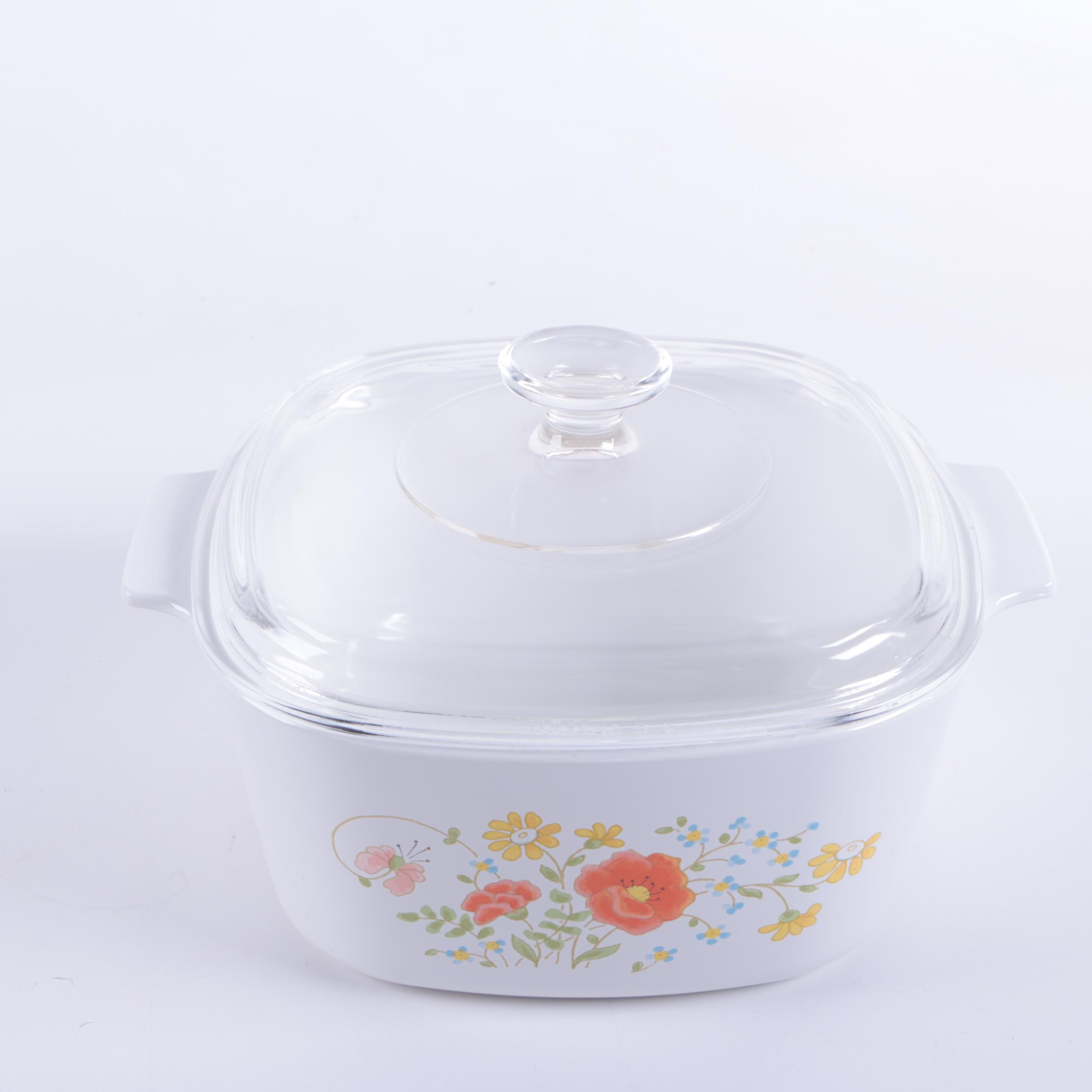 Vintage Corning Ware Baking Dishes Featuring "Spice O' Life"