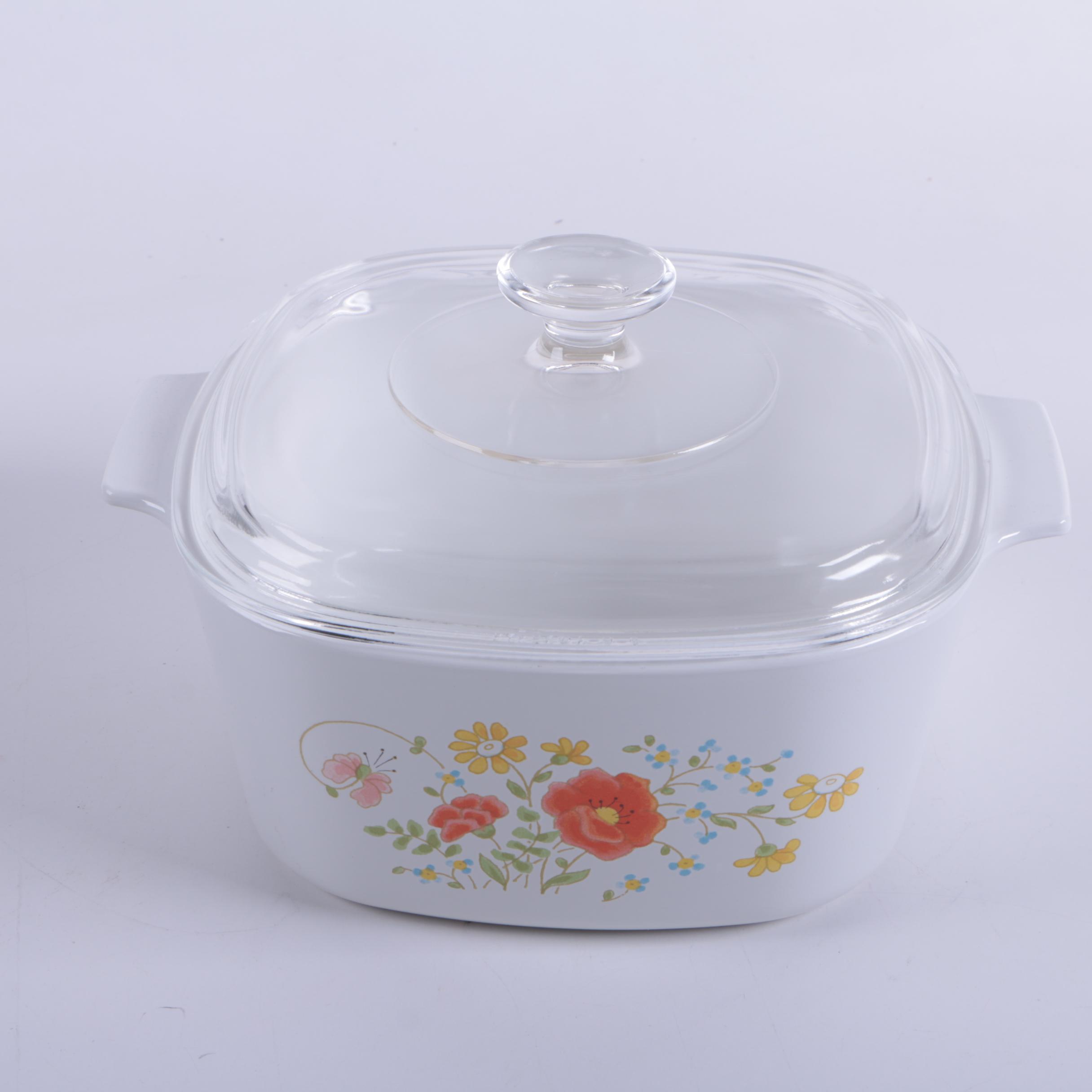 Vintage Corning Ware Baking Dishes Featuring "Spice O' Life"