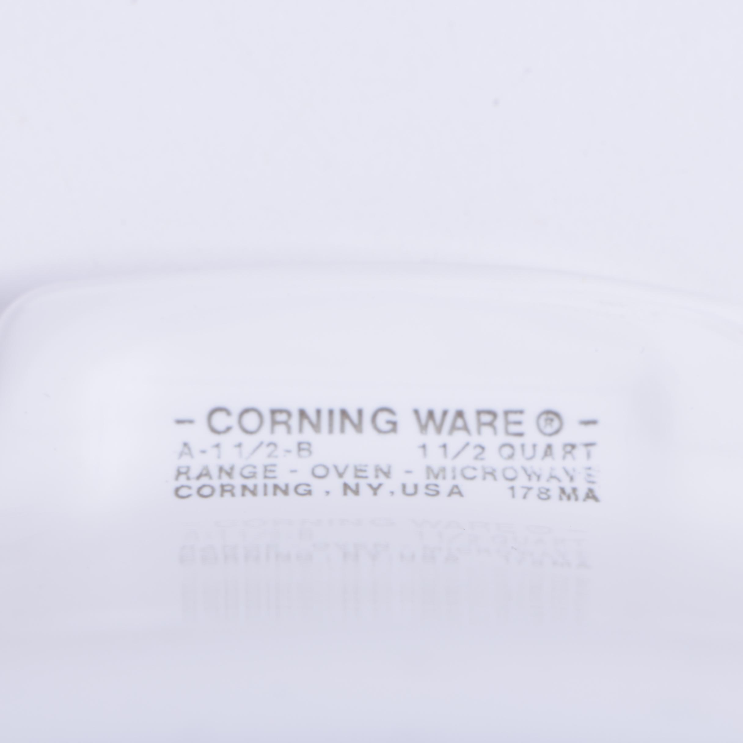 Vintage Corning Ware Baking Dishes Featuring "Spice O' Life"