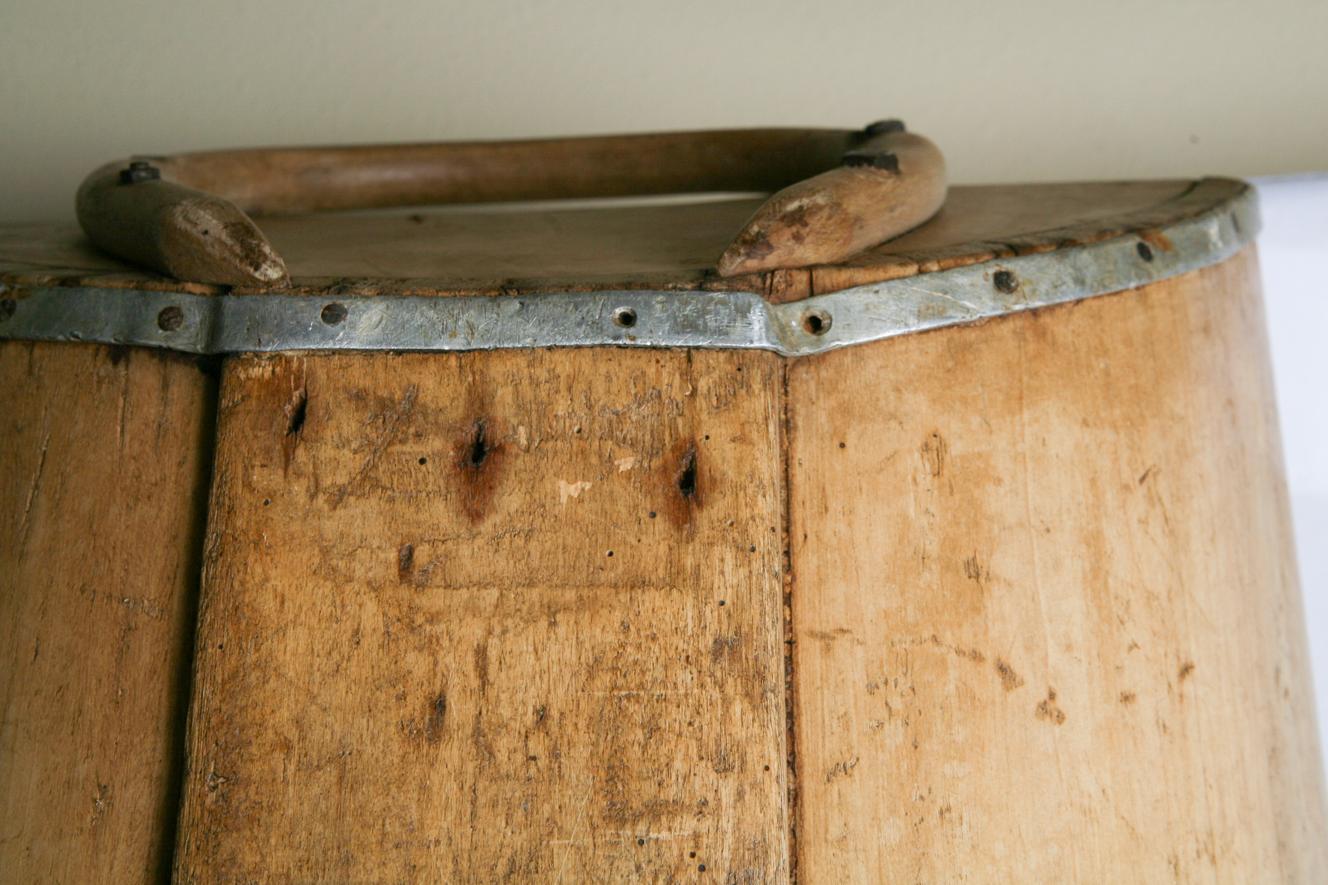Antique Wooden Feed Trough