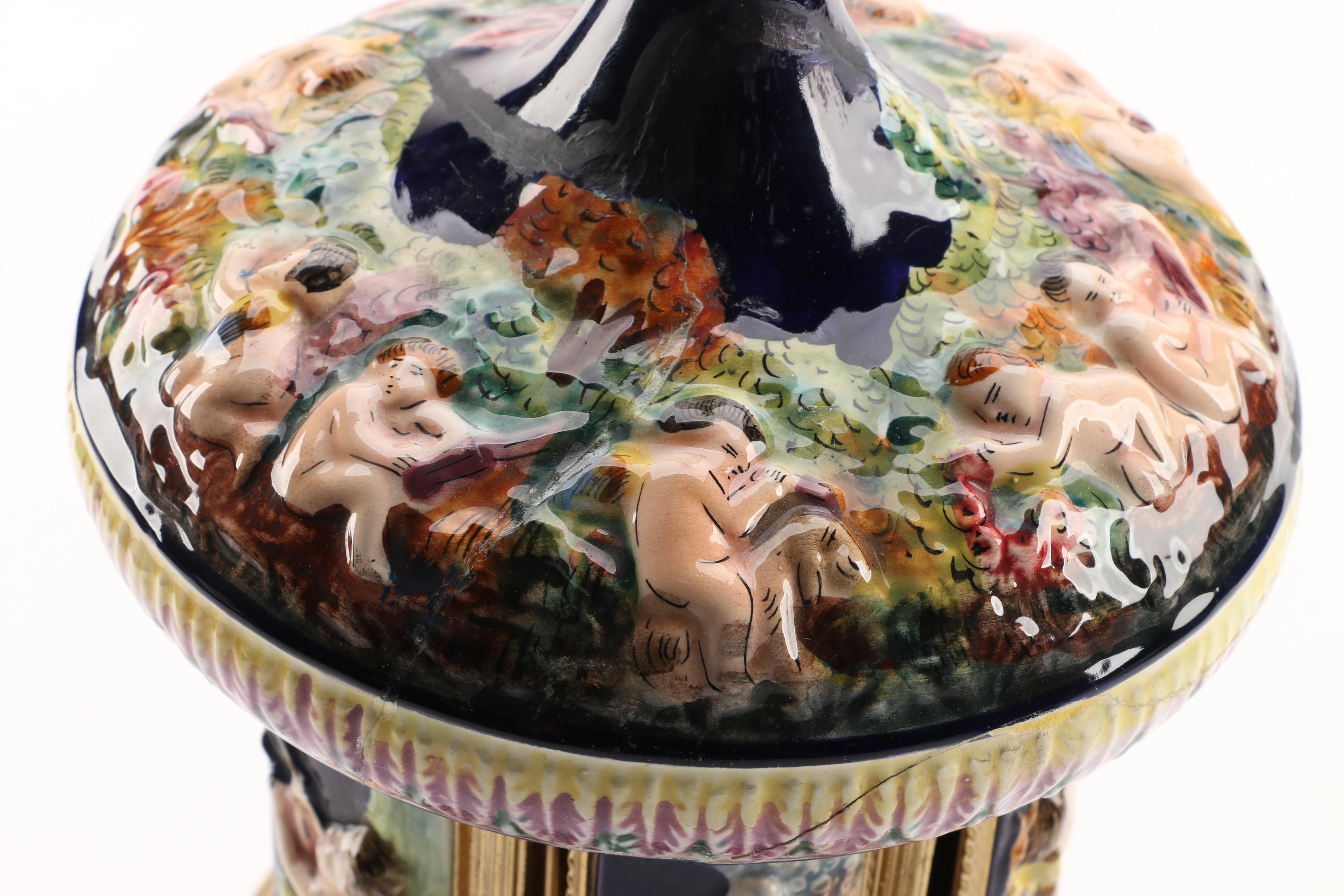 Reuge Capodimonte Style Music Box