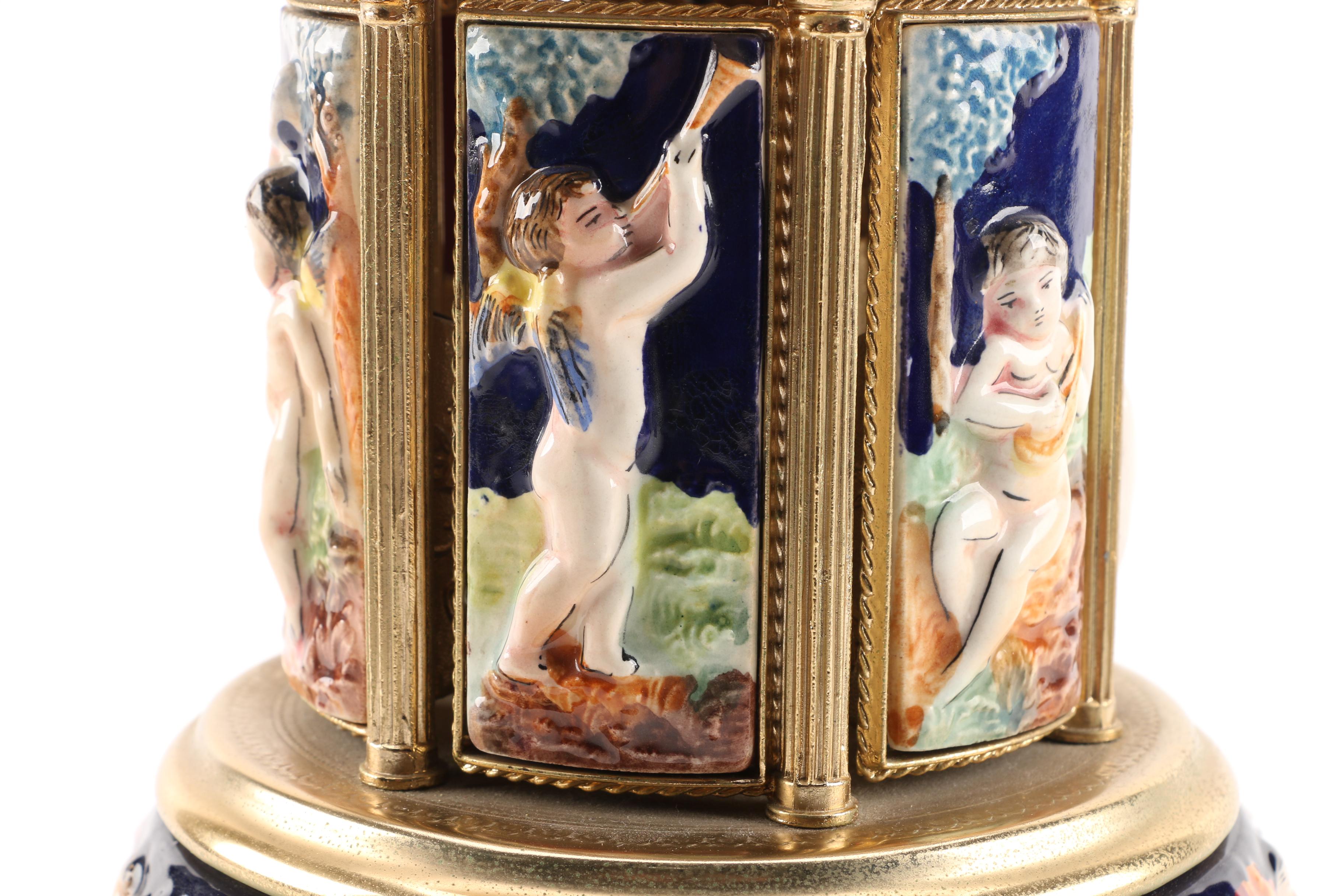Reuge Capodimonte Style Music Box