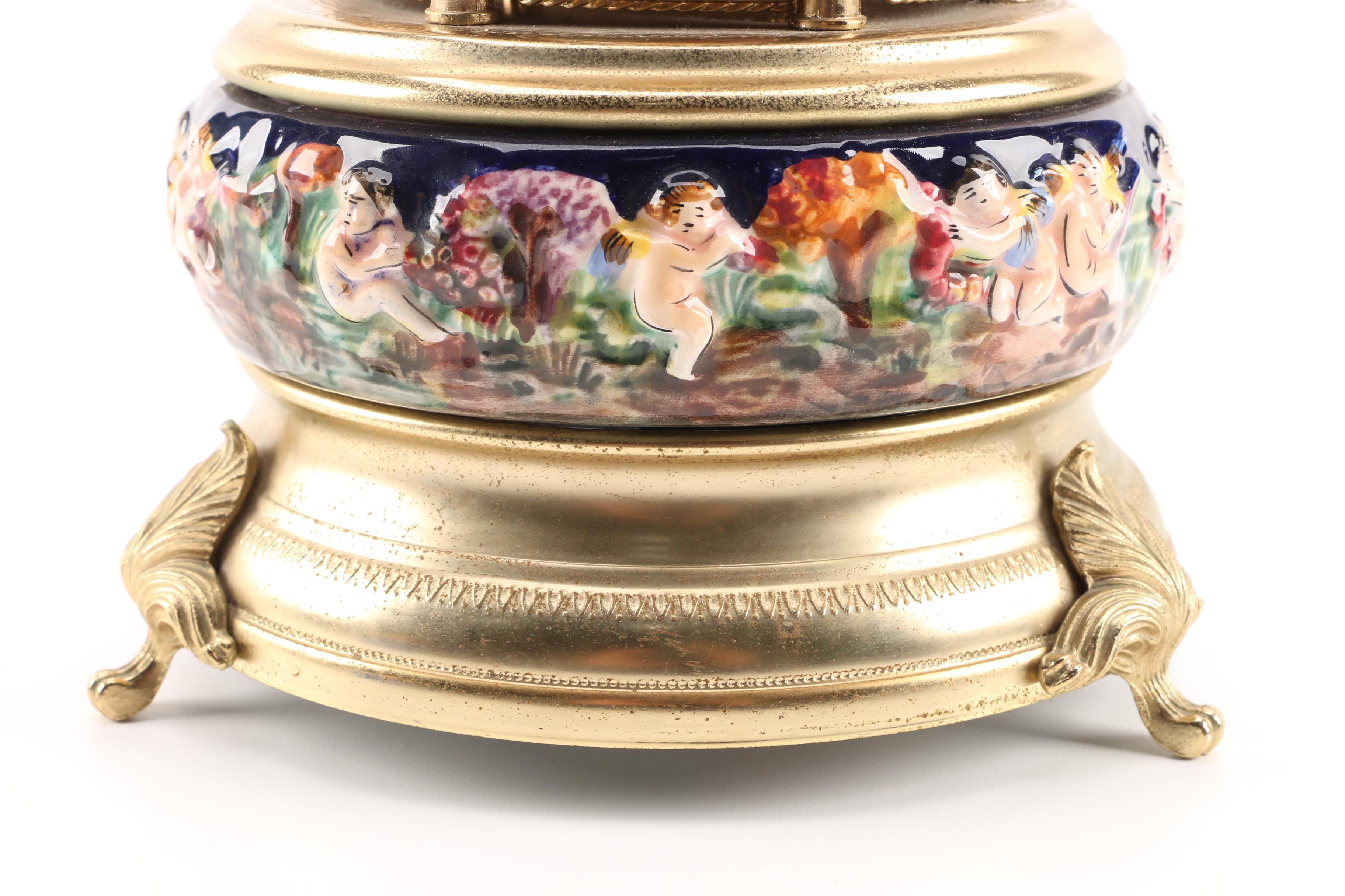 Reuge Capodimonte Style Music Box