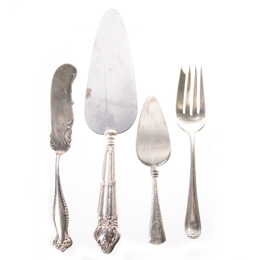 Gorham, Towle and Other Sterling Silver Serving Utensils