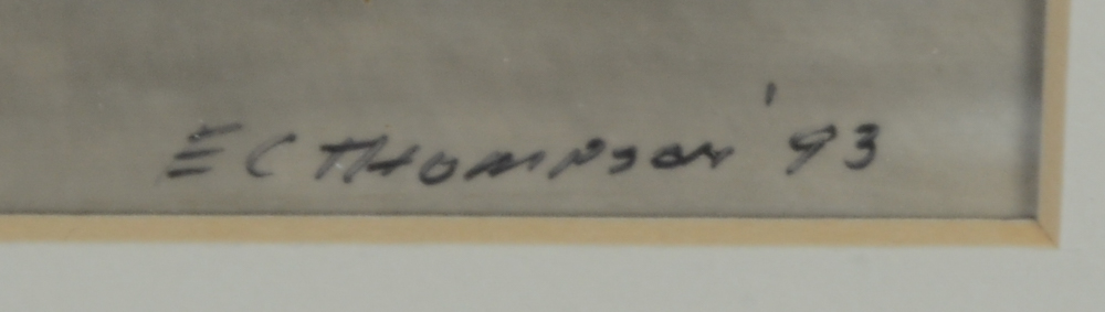 E.C. Thompson Hand-colored Photograph "Holding Hands"