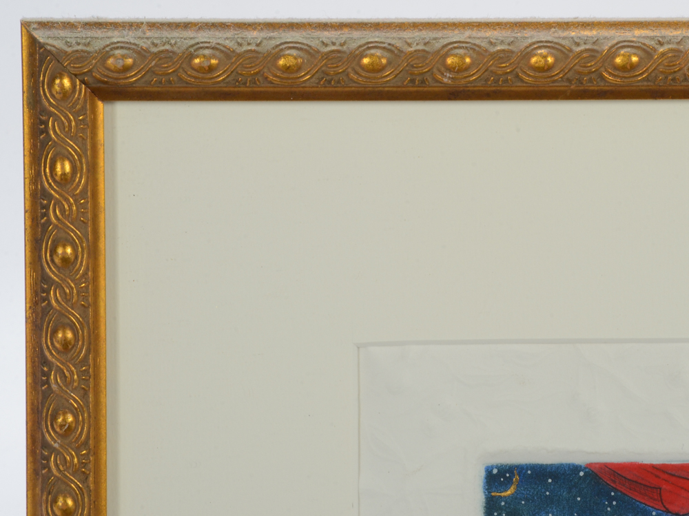 Two Laura Beatty and John Fehling Hand-colored Etchings