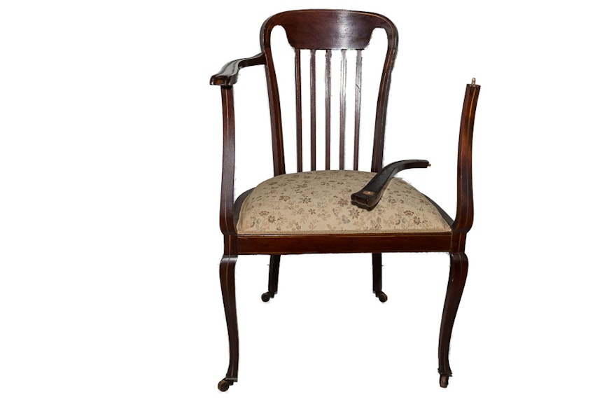 Antique Colonial-Revival Armchair