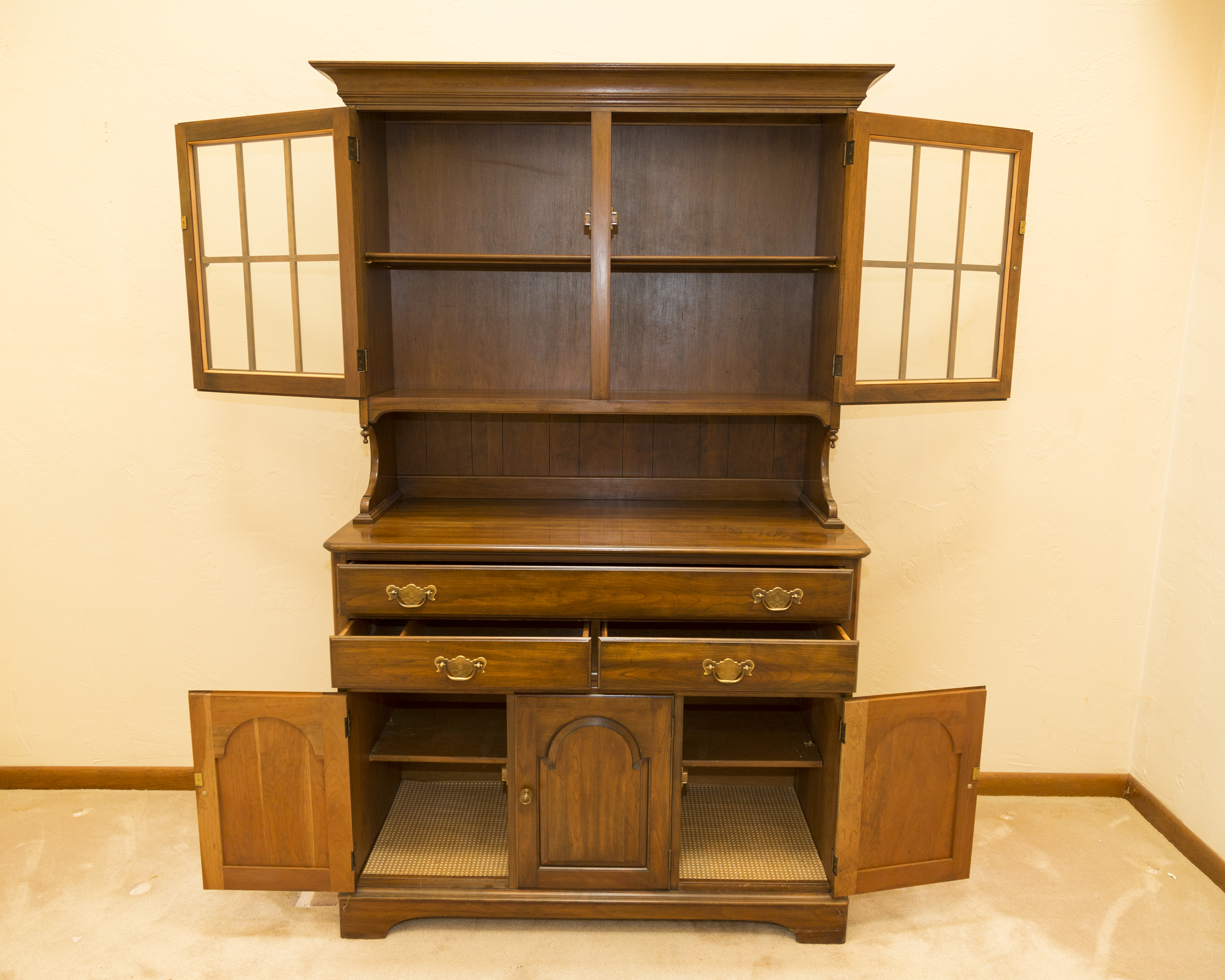 Cherry Hutch Cabinet by Pennsylvania House