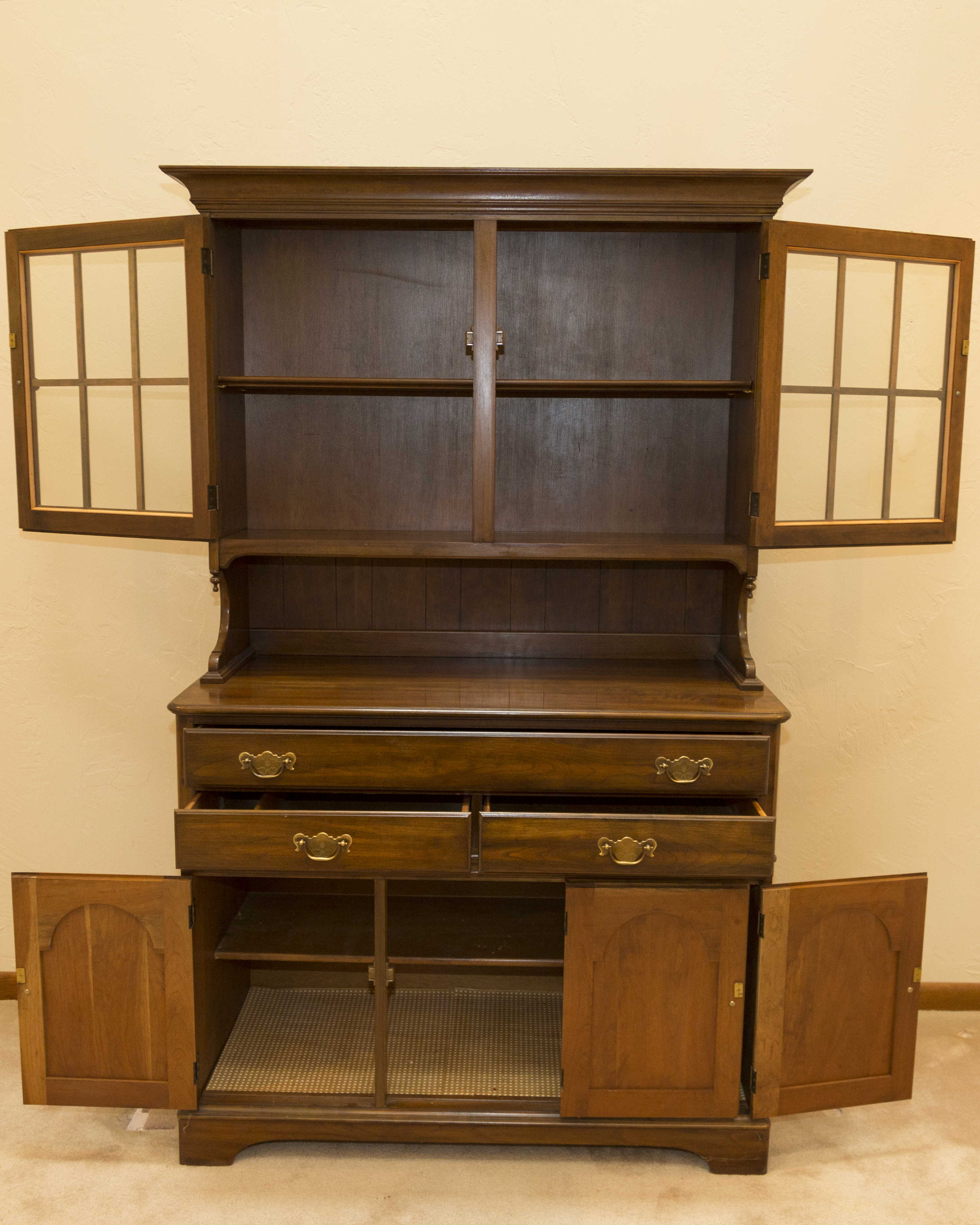 Cherry Hutch Cabinet by Pennsylvania House