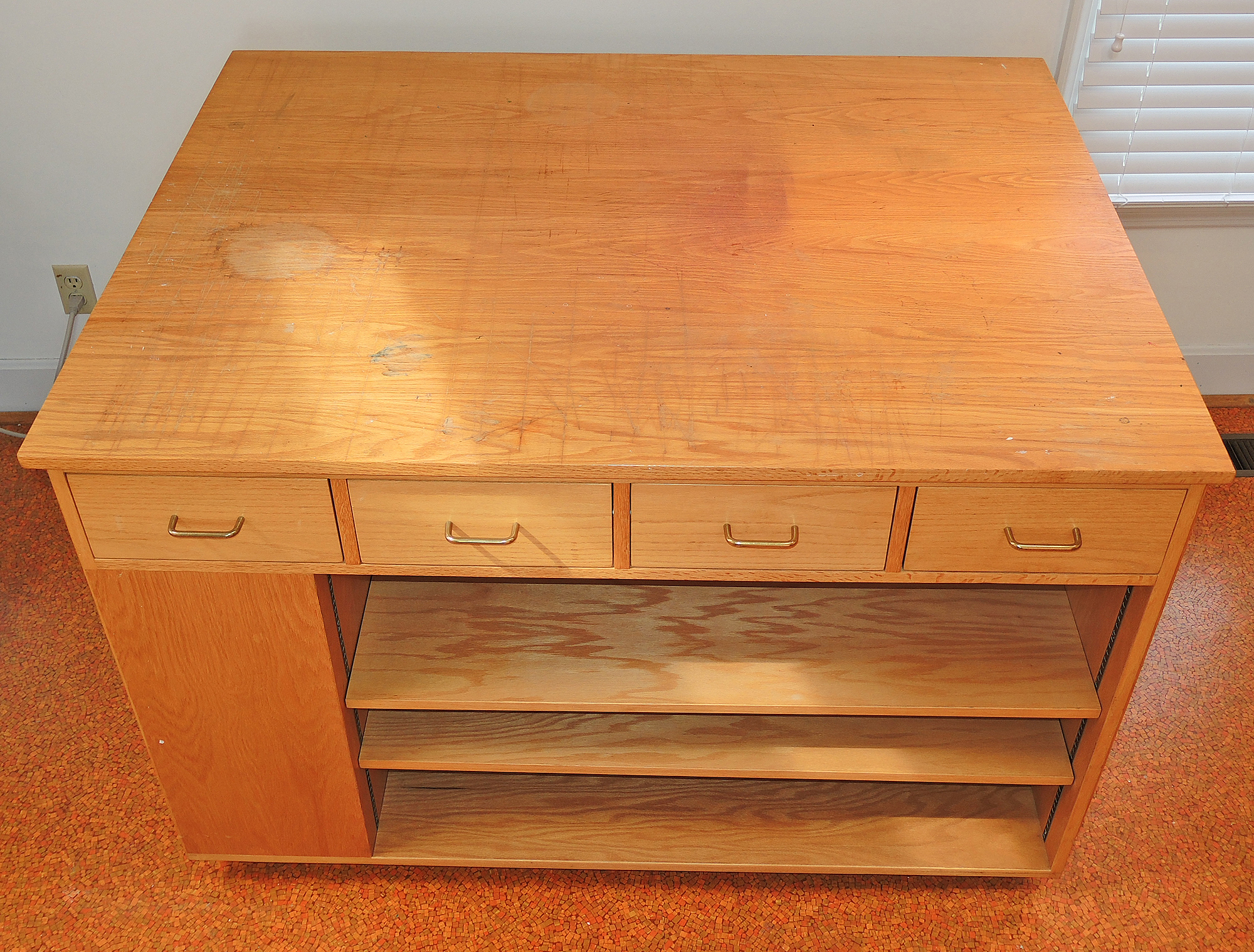 Large Portable Artist Work Table