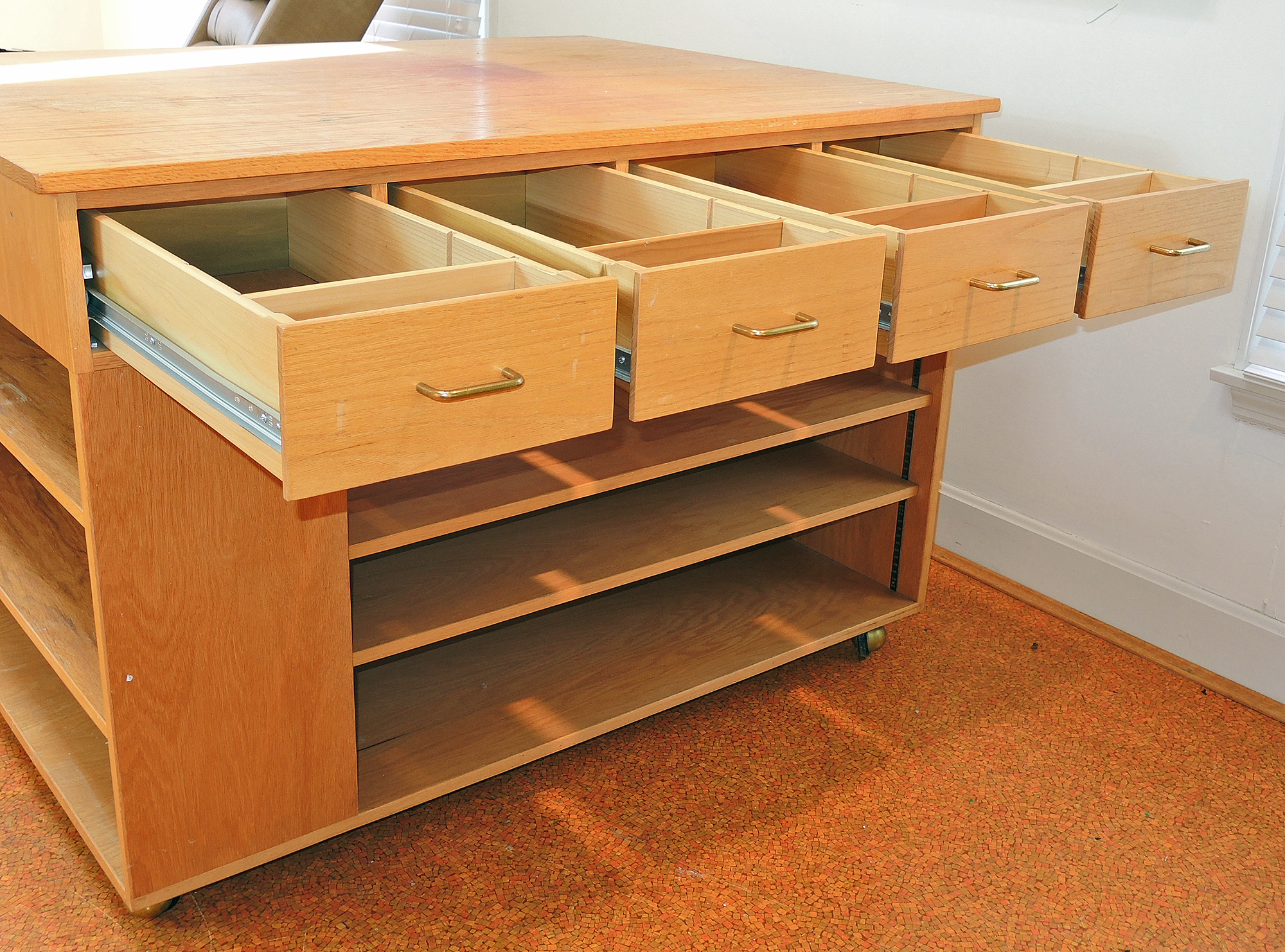 Large Portable Artist Work Table