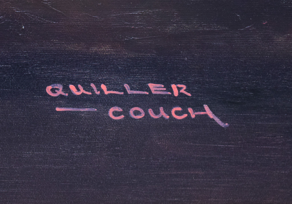 Quiller Couch Oil Painting of Still Life