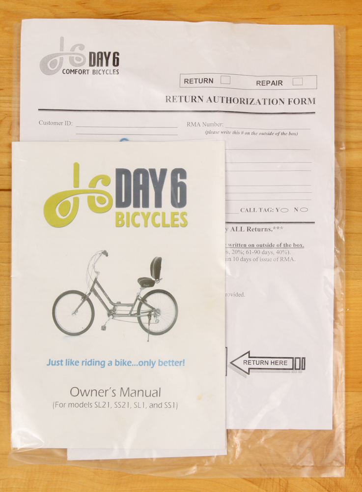 Day 6 "Dream" Semi-Recumbent Bicycle