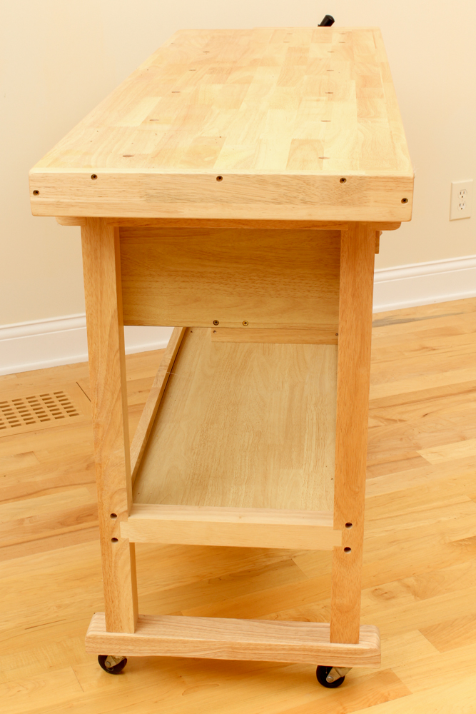 Hardwood Workbench by US General