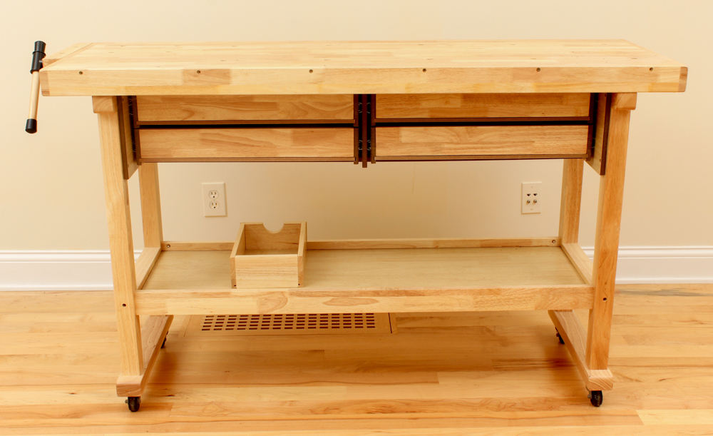 Hardwood Workbench by US General