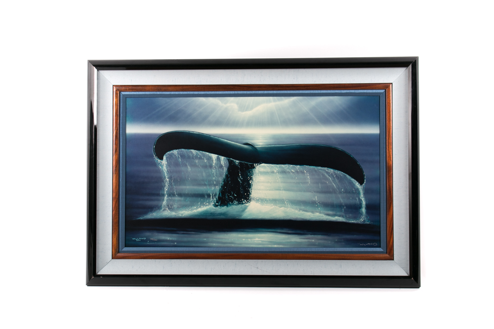 Robert Wyland Limited Edition Offset Lithograph "Whale"