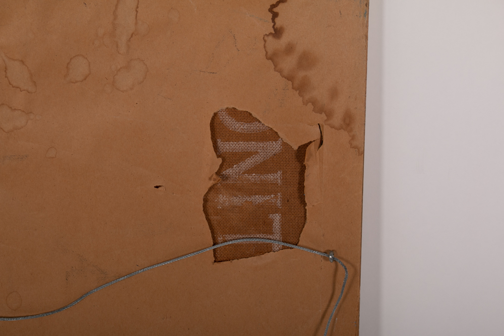 Randy Groden "Pink Umbrella" Original Oil on Board