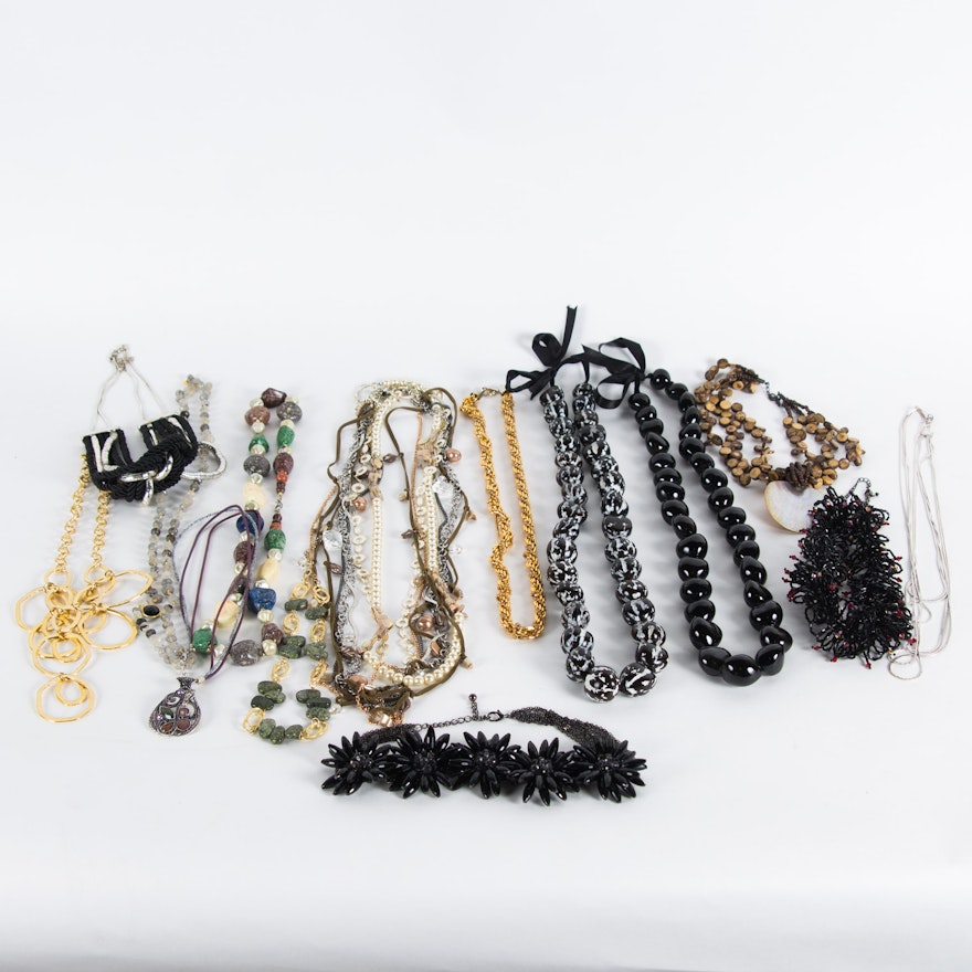 Assortment of Costume Necklaces