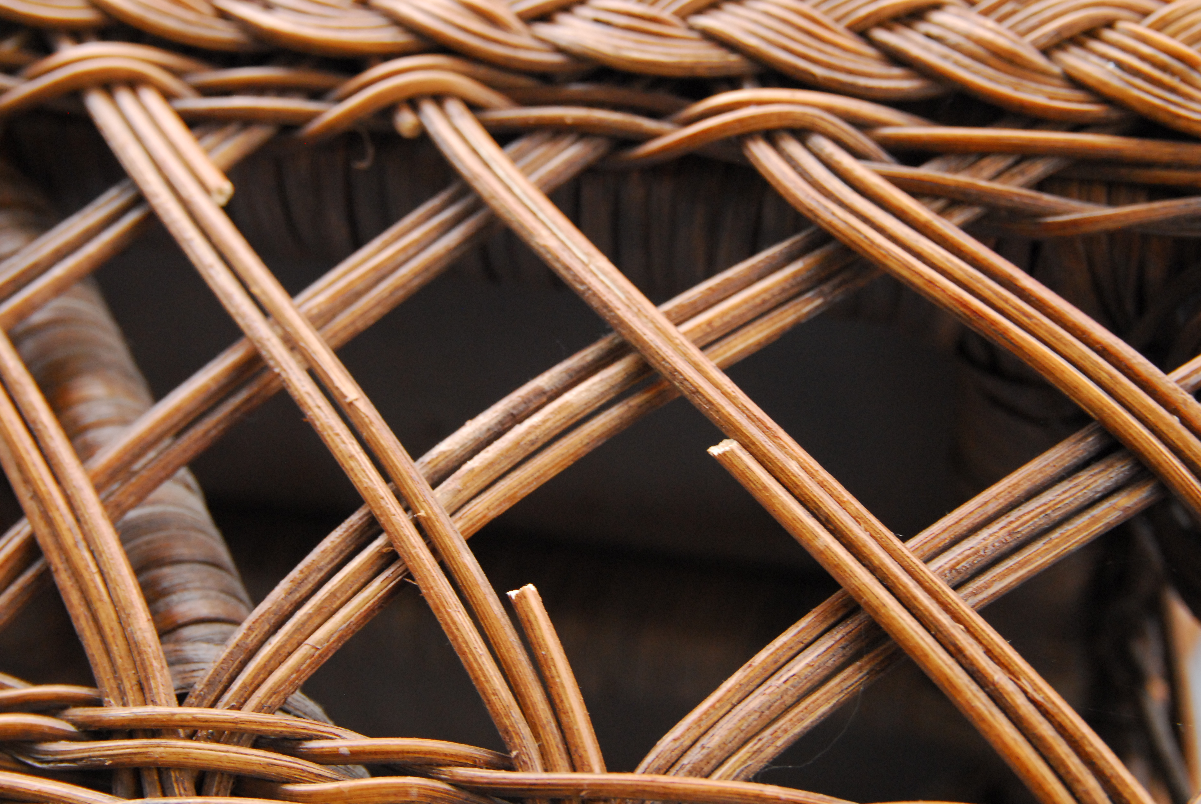 Three Wicker Armchairs