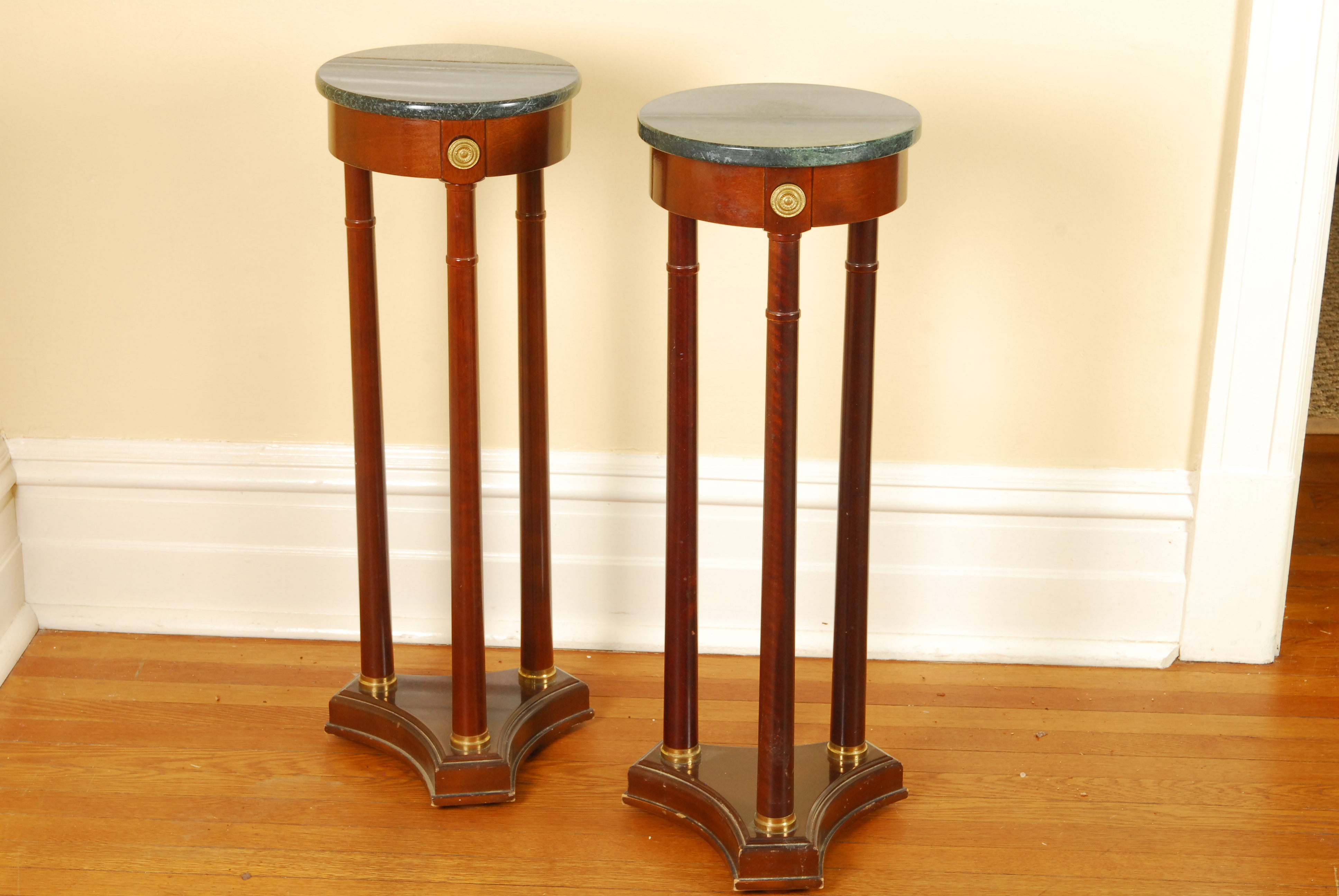 Neoclassical Style Plant Stands by The Bombay Company