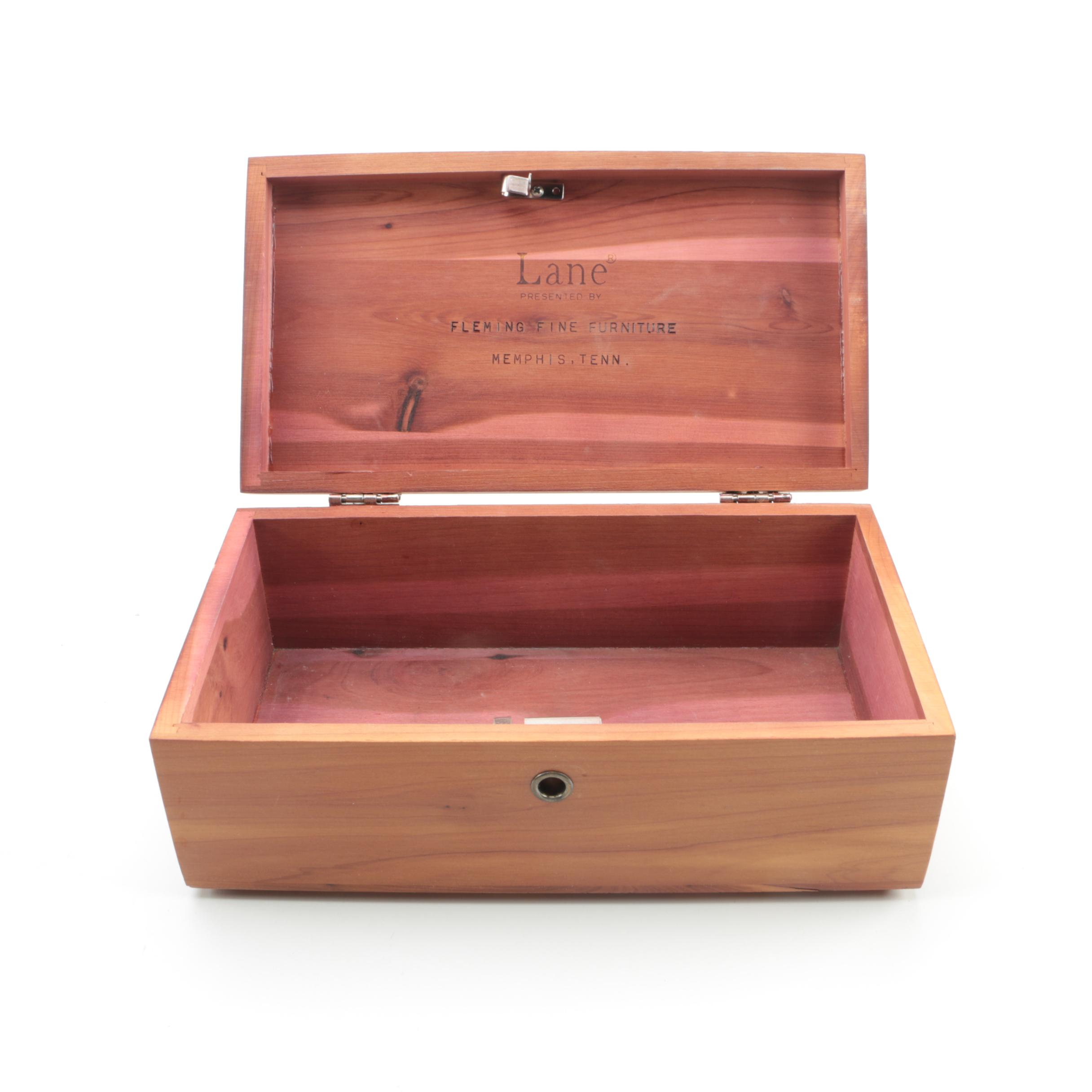 Miniature Salesman Sample Lane Cedar Chest