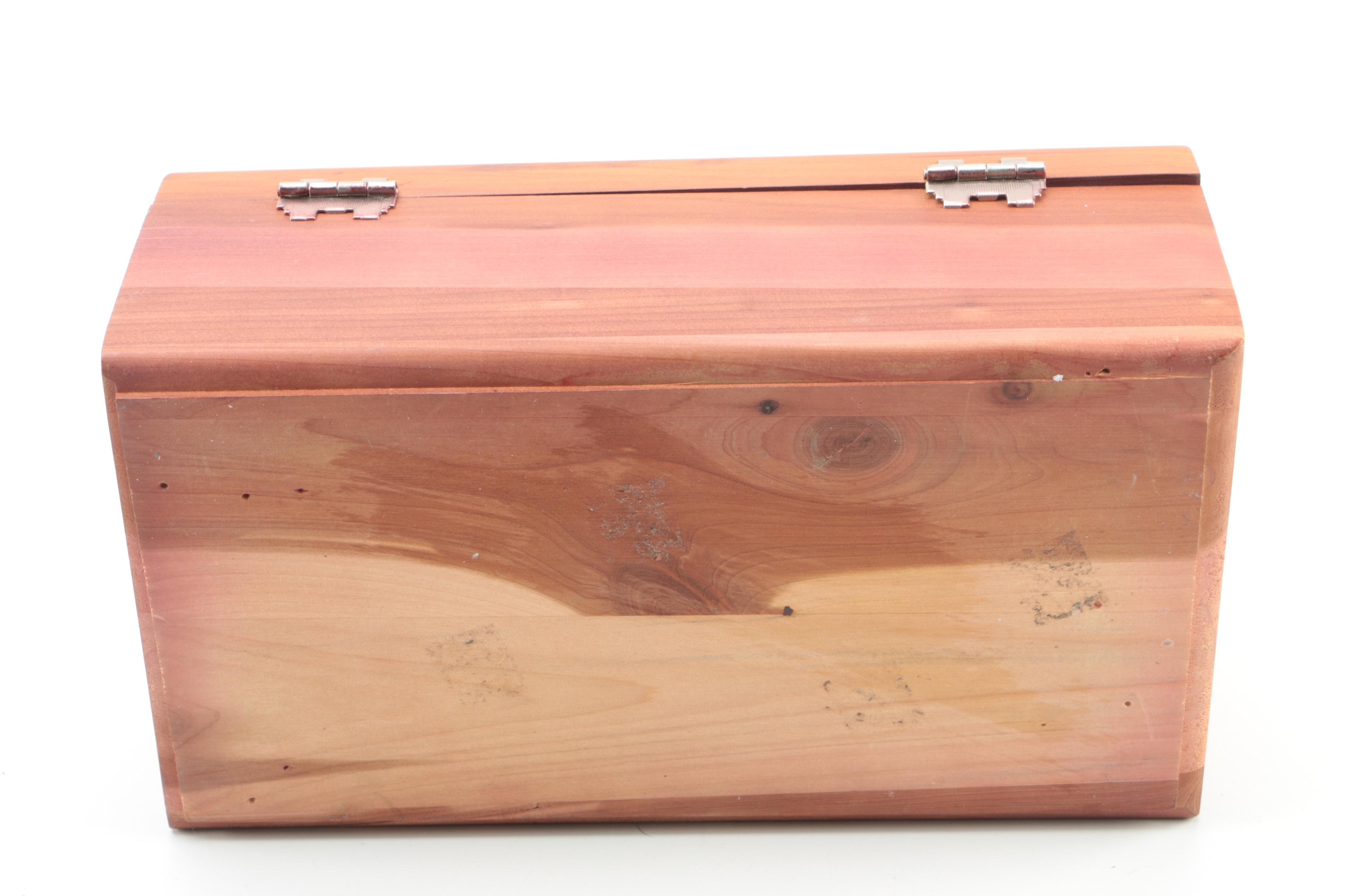 Miniature Salesman Sample Lane Cedar Chest