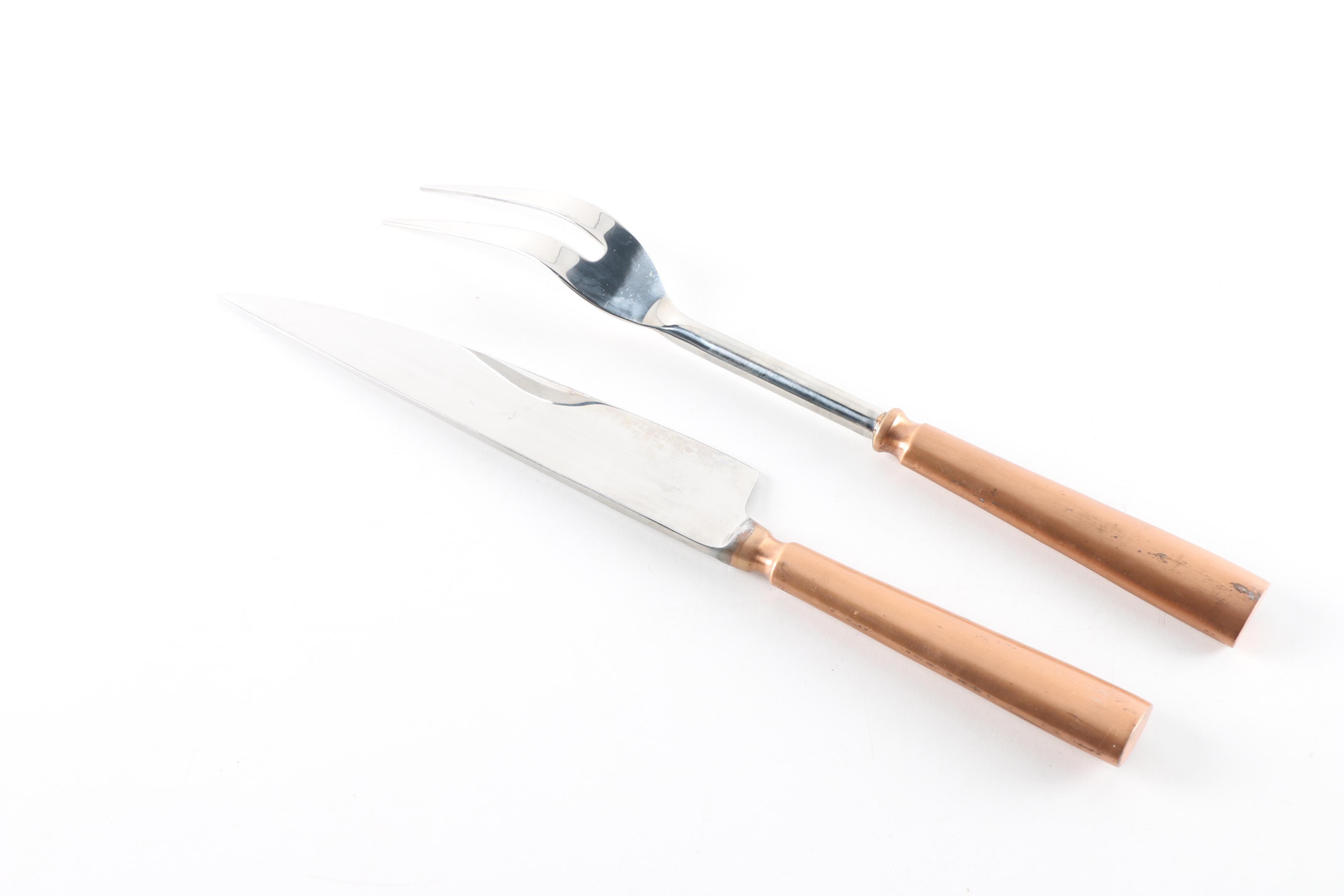 Assortment of Serving Utensils Including Mikasa