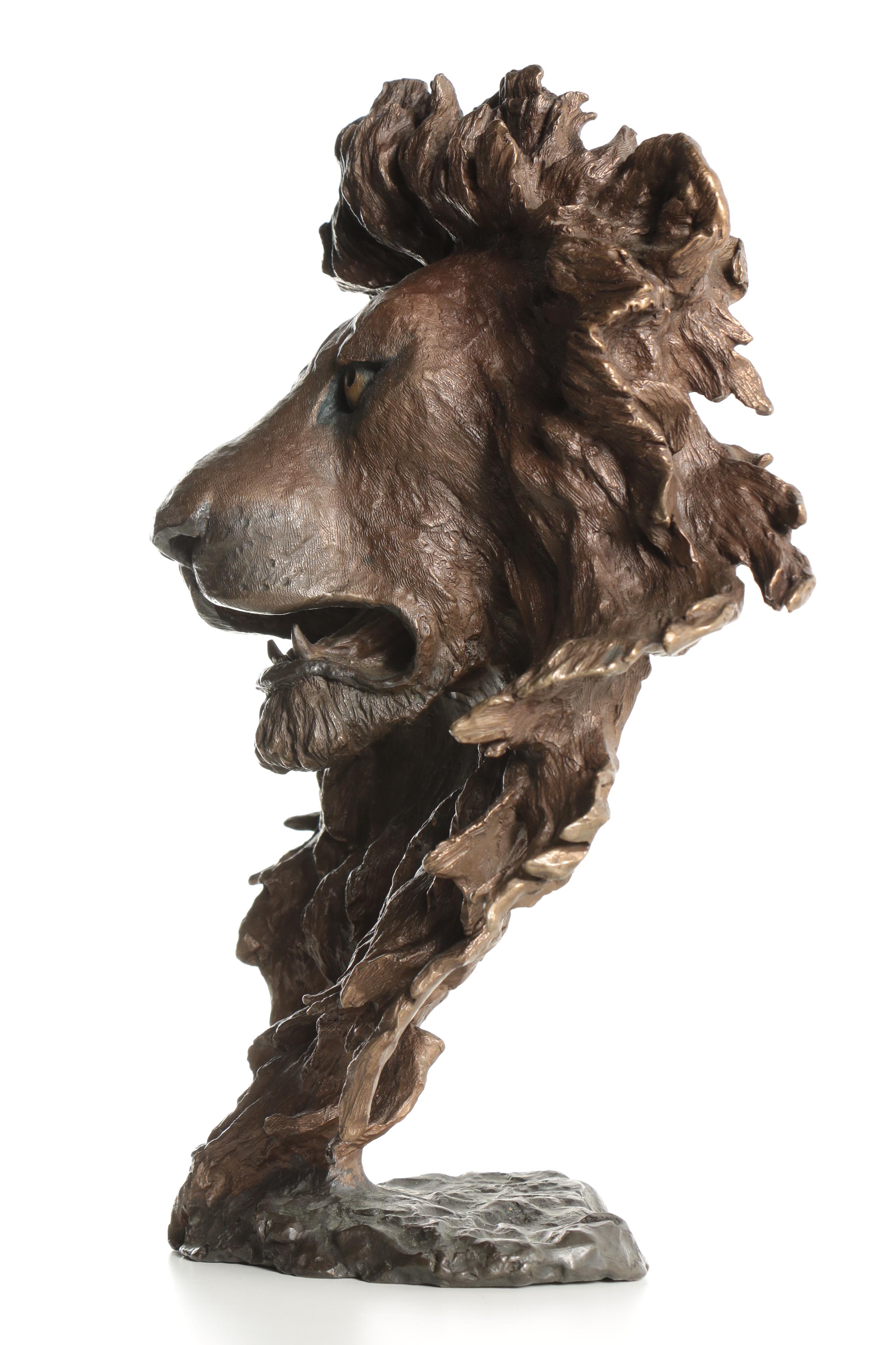 Mark Hopkins 1994 Limited Edition Bronze Lion Sculpture