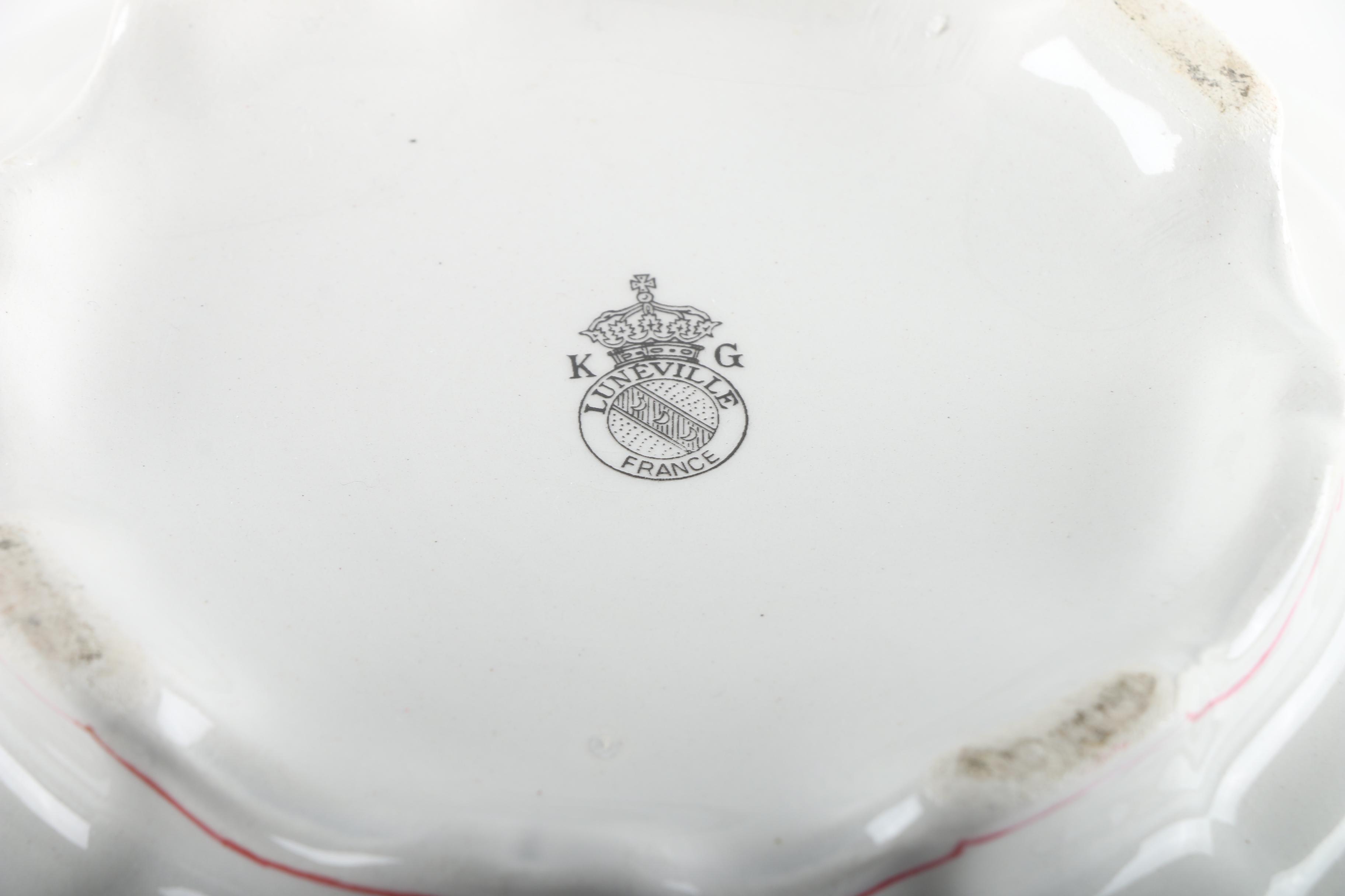 French Faience Keller & Guerrin Lunéville "Old Strasbourg" Tureens 1880-1922