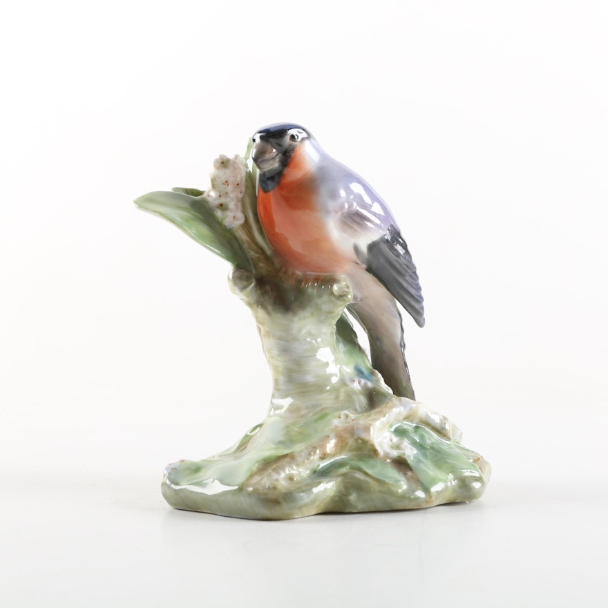 Royal Doulton "Bullfinch" Porcelain Bird Figurine