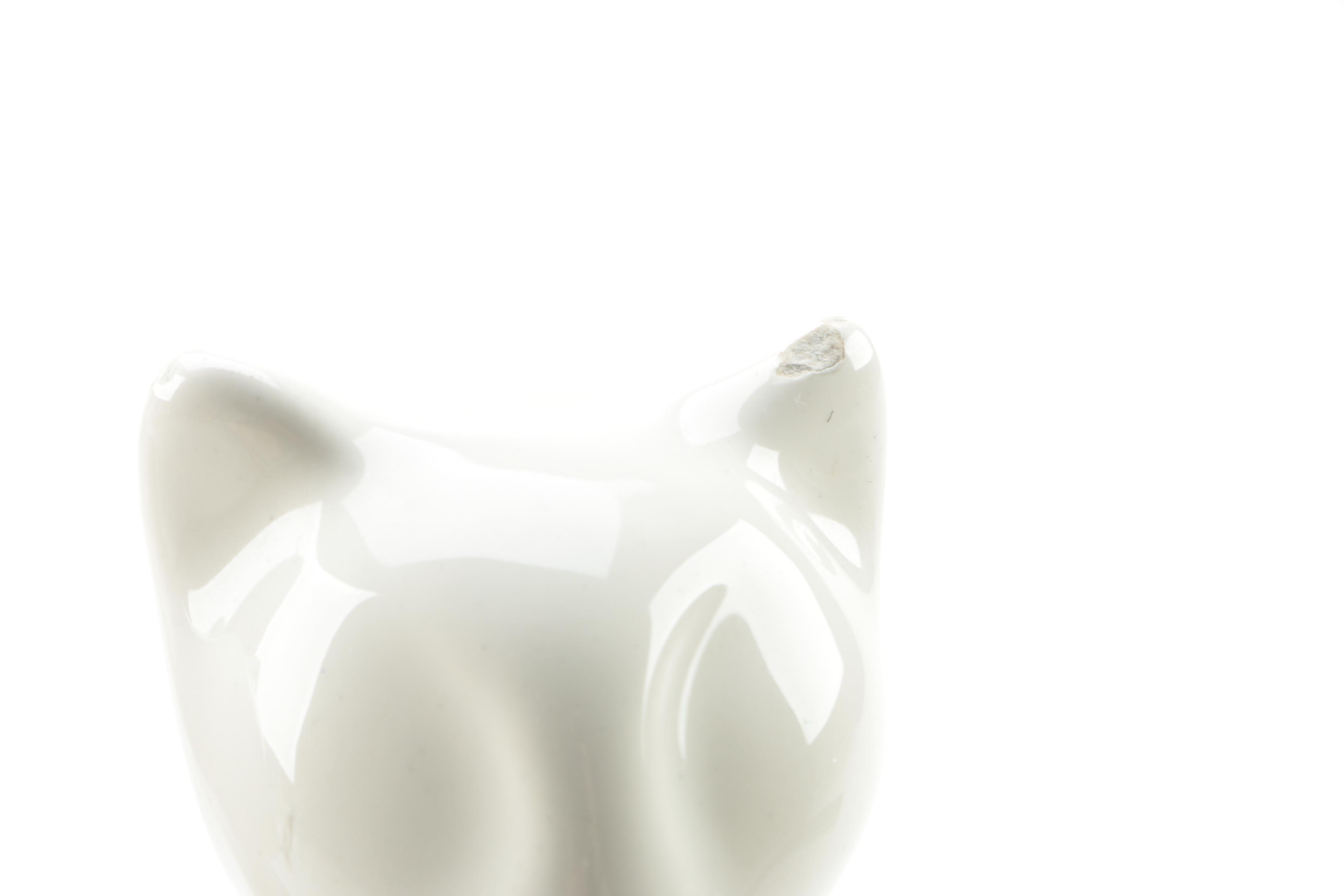 Vintage Ceramic Cat Figurines