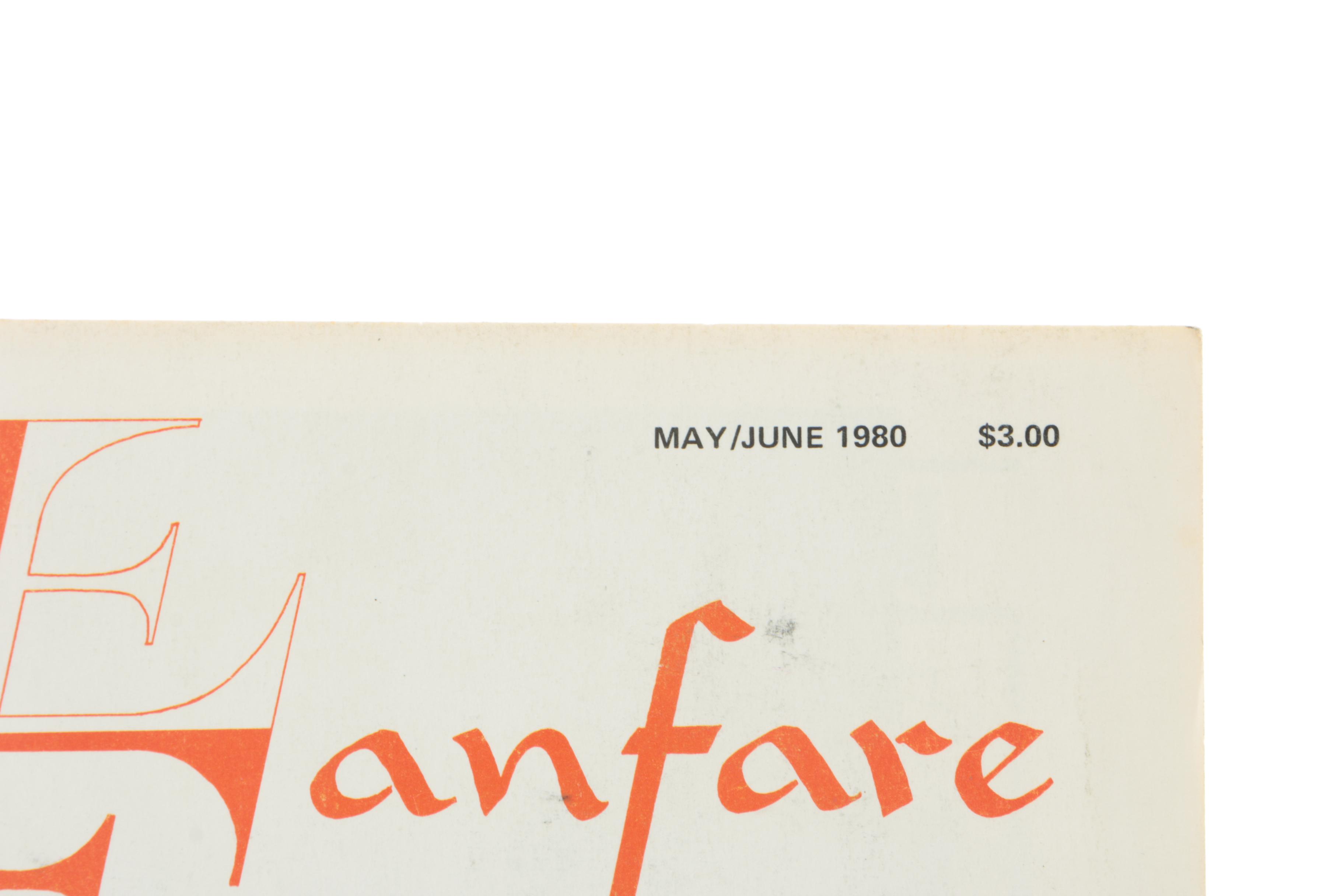 Vintage Issues of "Fanfare" Record Collectors' Magazine
