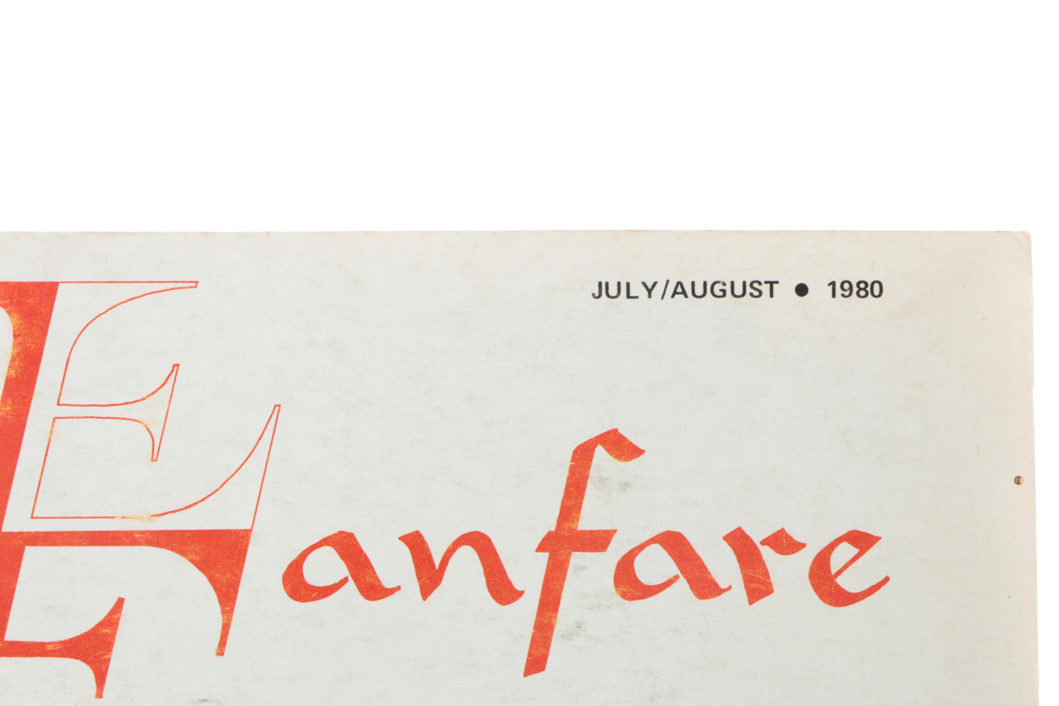 Vintage Issues of "Fanfare" Record Collectors' Magazine