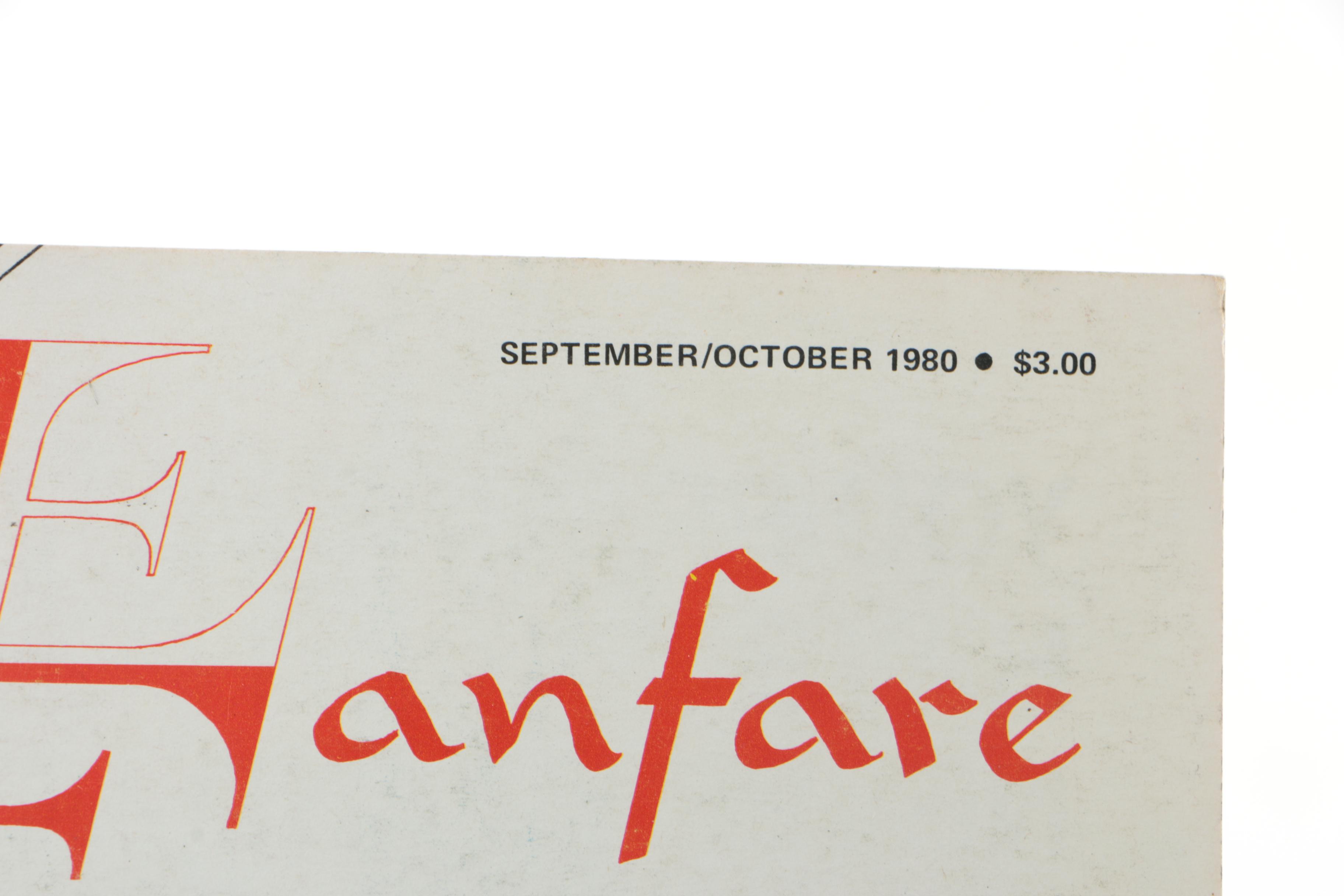 Vintage Issues of "Fanfare" Record Collectors' Magazine