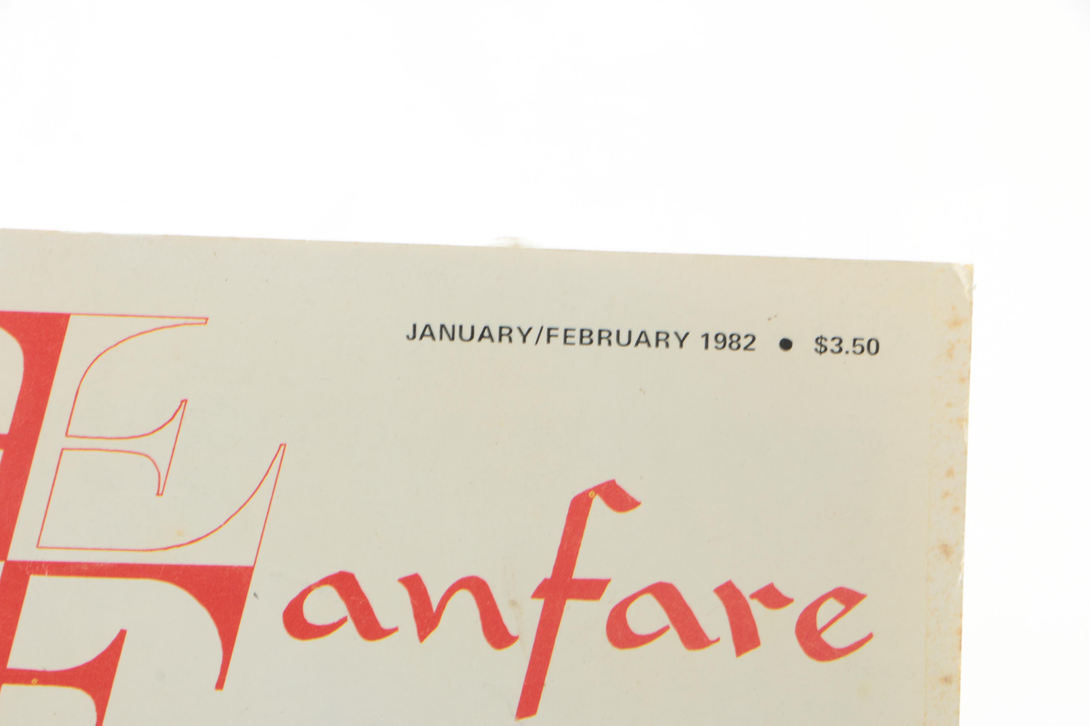 Vintage Issues of "Fanfare" Record Collectors' Magazine