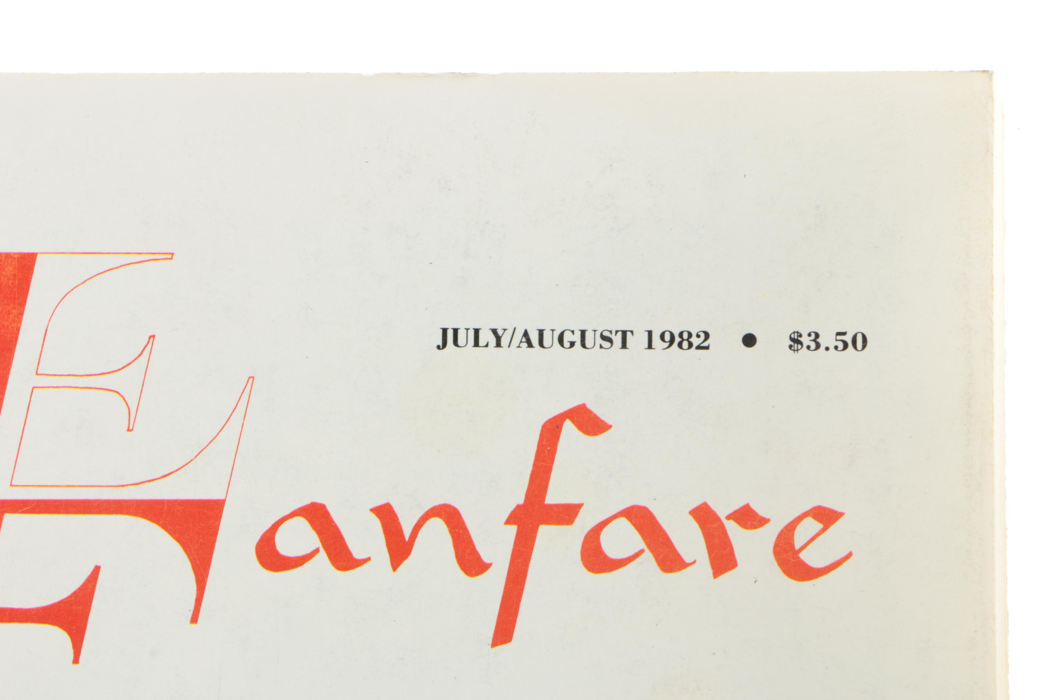 Vintage Issues of "Fanfare" Record Collectors' Magazine