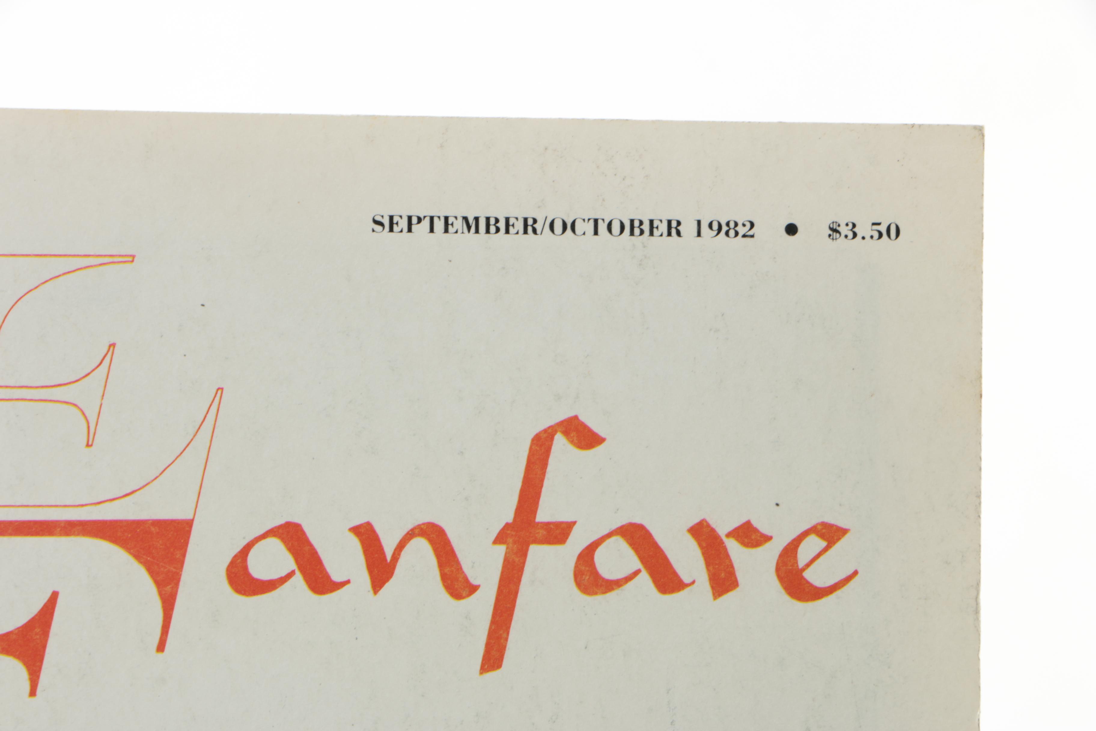 Vintage Issues of "Fanfare" Record Collectors' Magazine