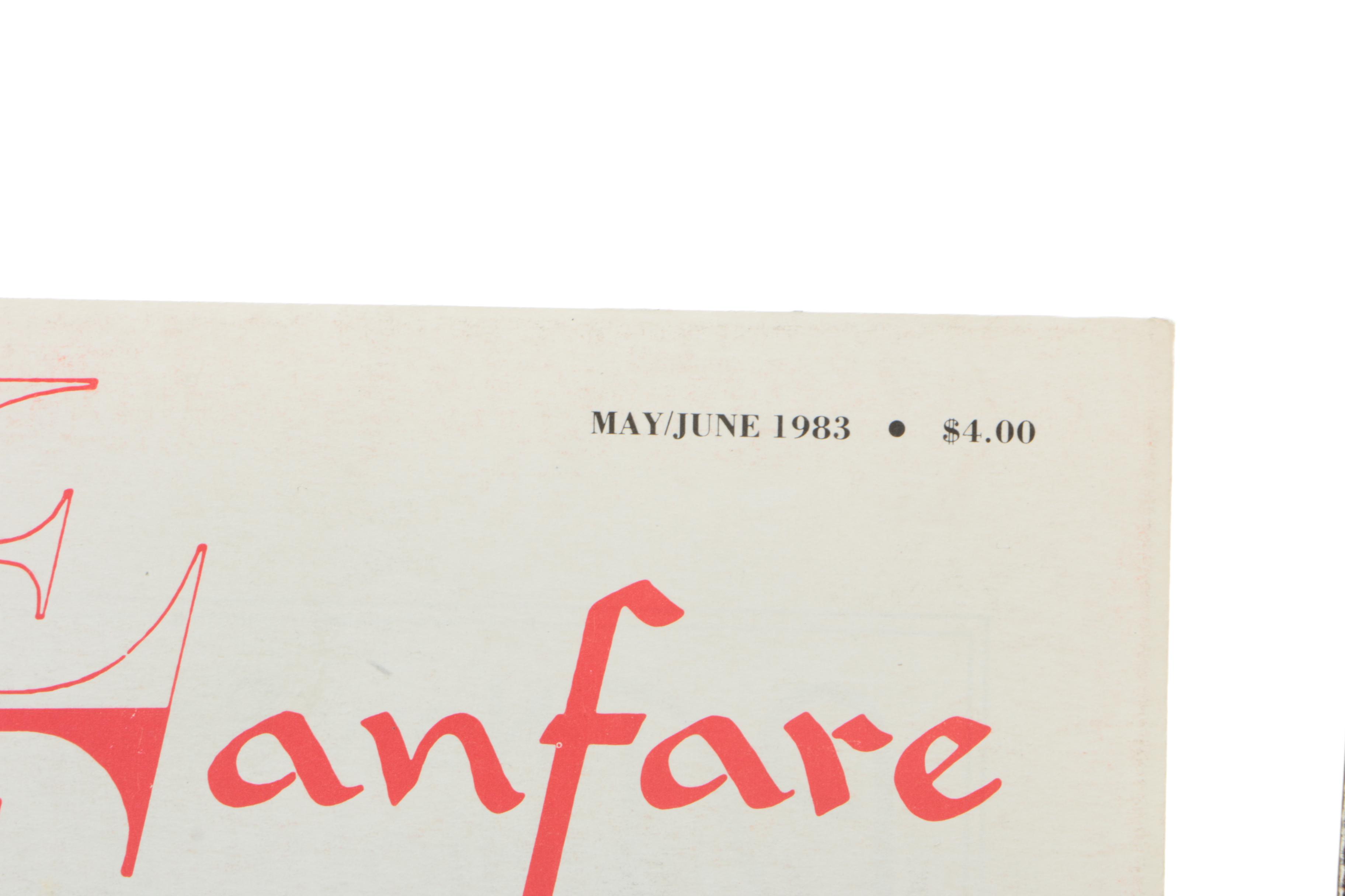 Vintage Issues of "Fanfare" Record Collectors' Magazine