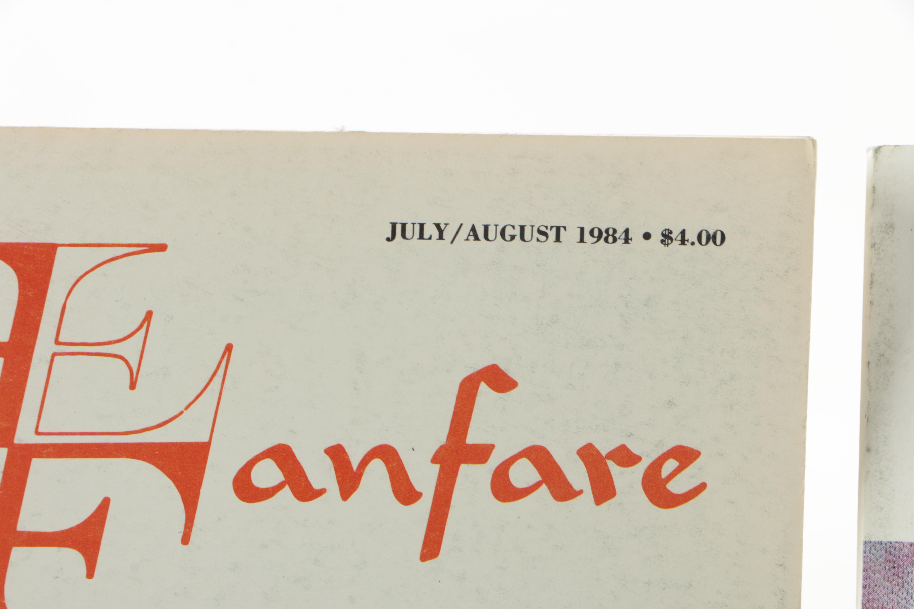 Vintage Issues of "Fanfare" Record Collectors' Magazine