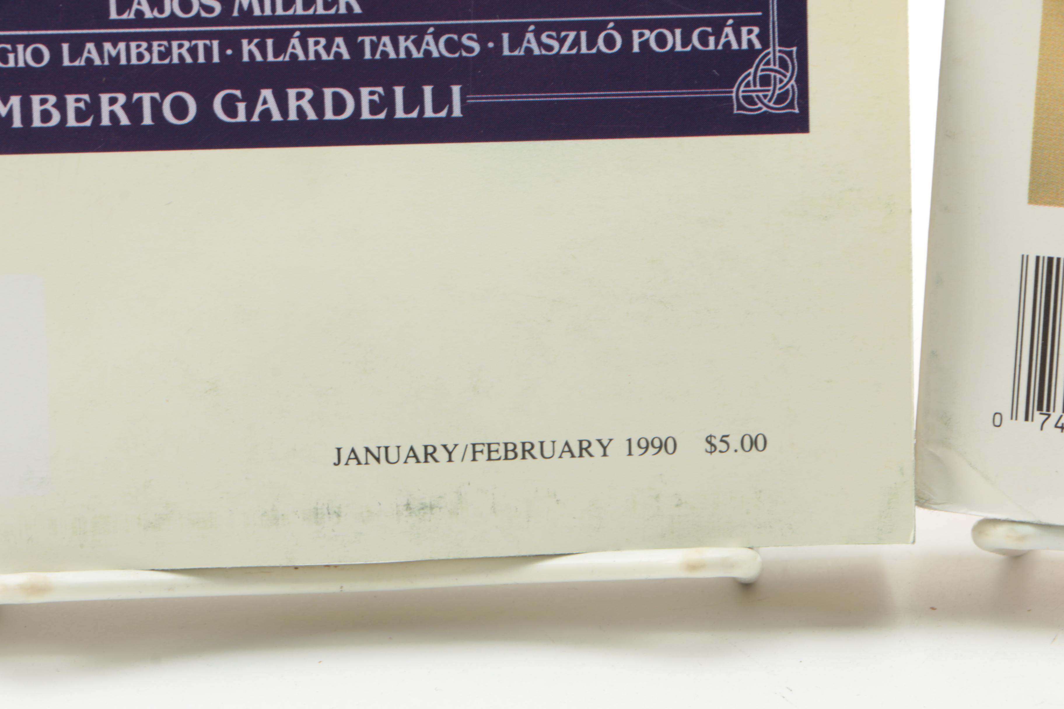 Vintage Issues of "Fanfare" Record Collectors' Magazine